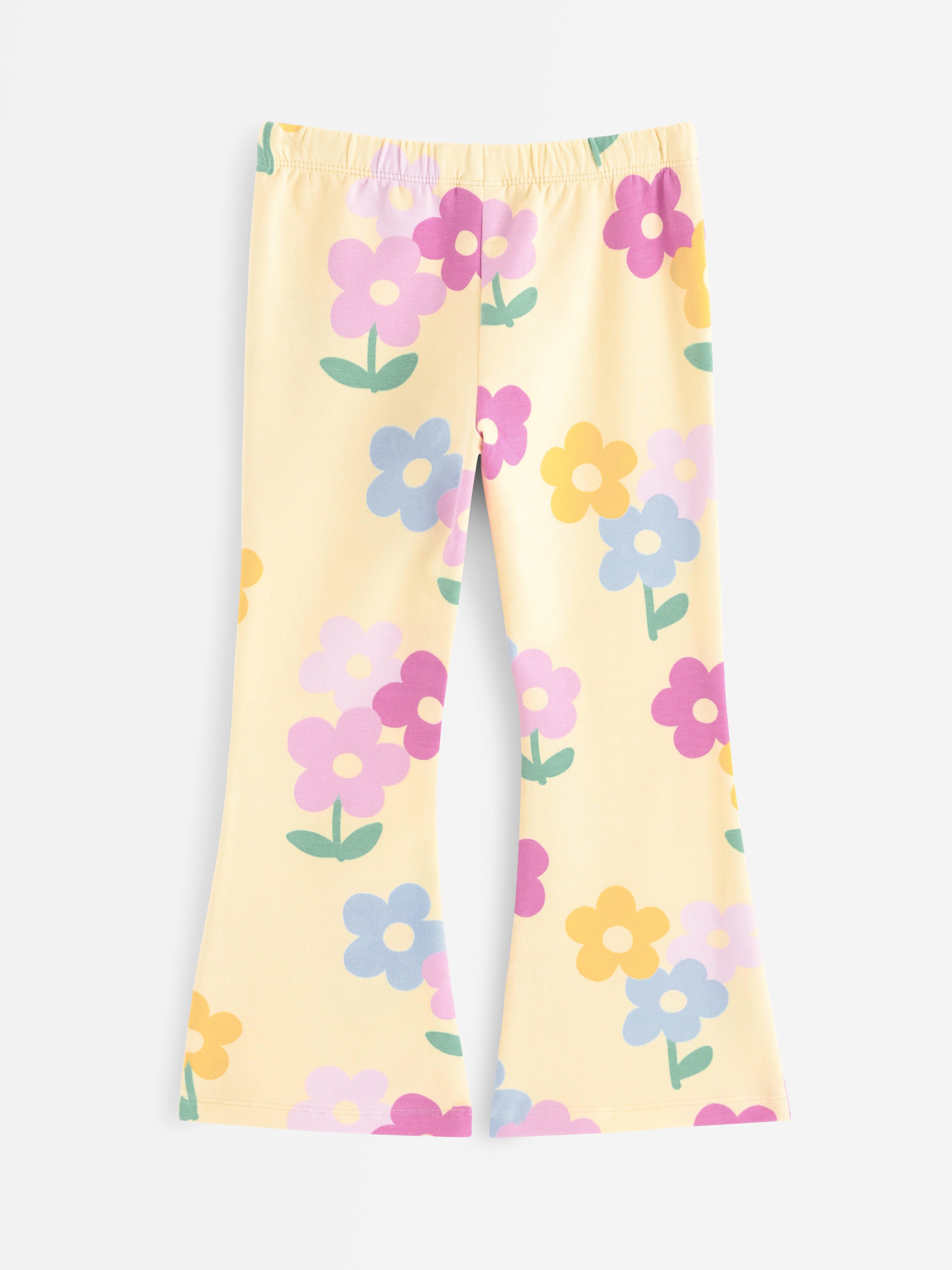 Leggings - Barn - Gul