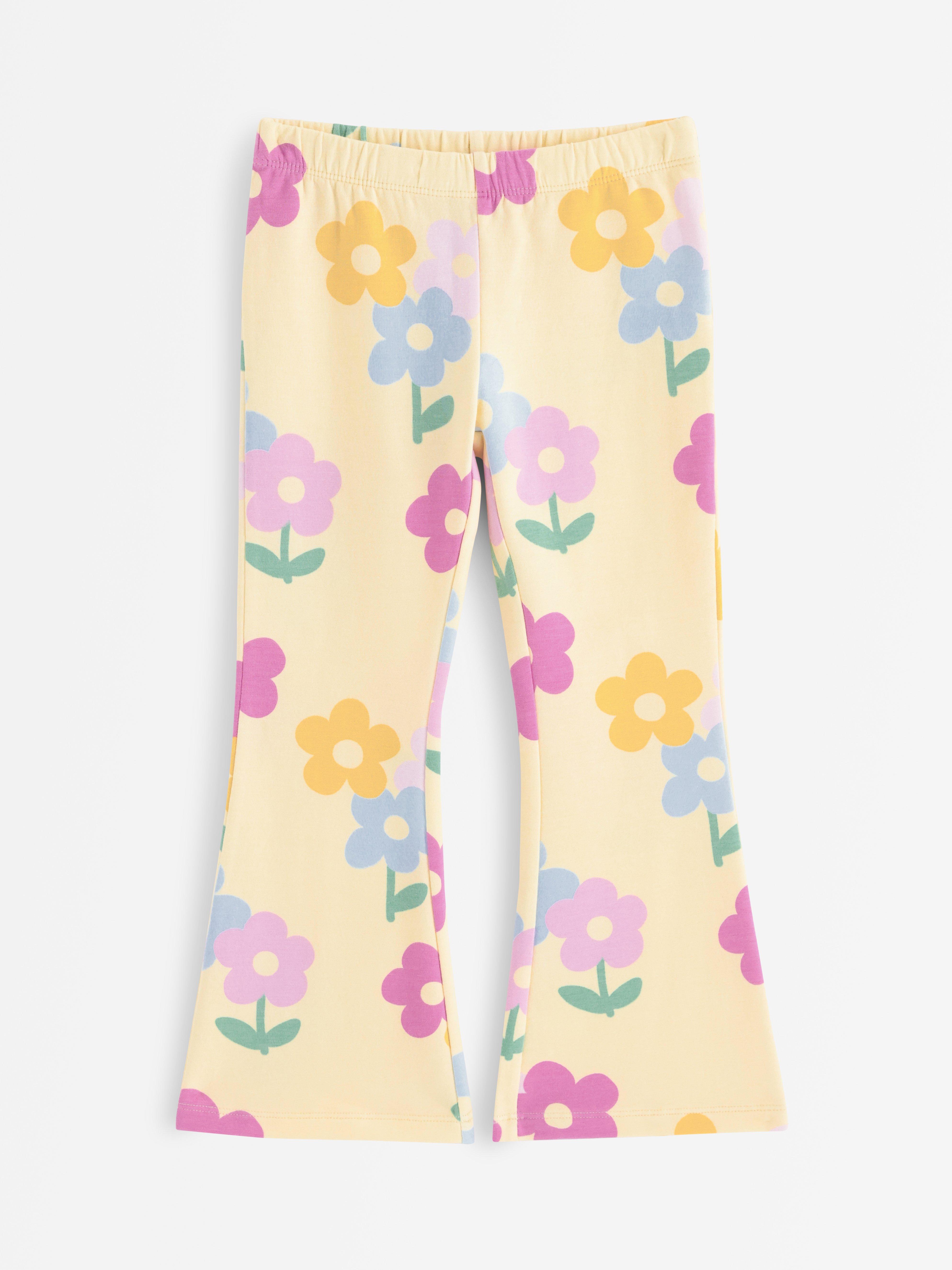 Leggings - Barn - Gul