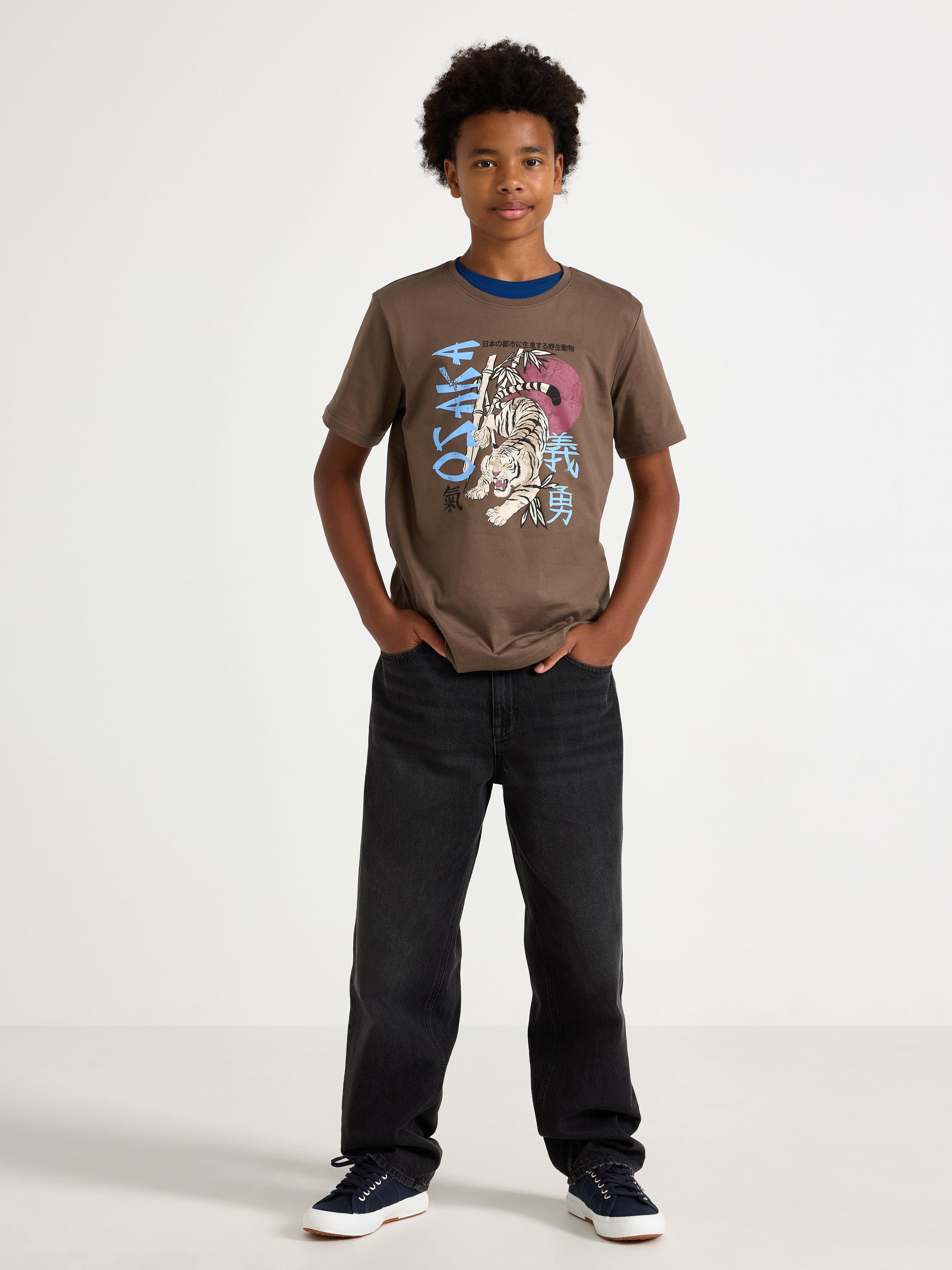 T-shirt - Kids Wear - Brown