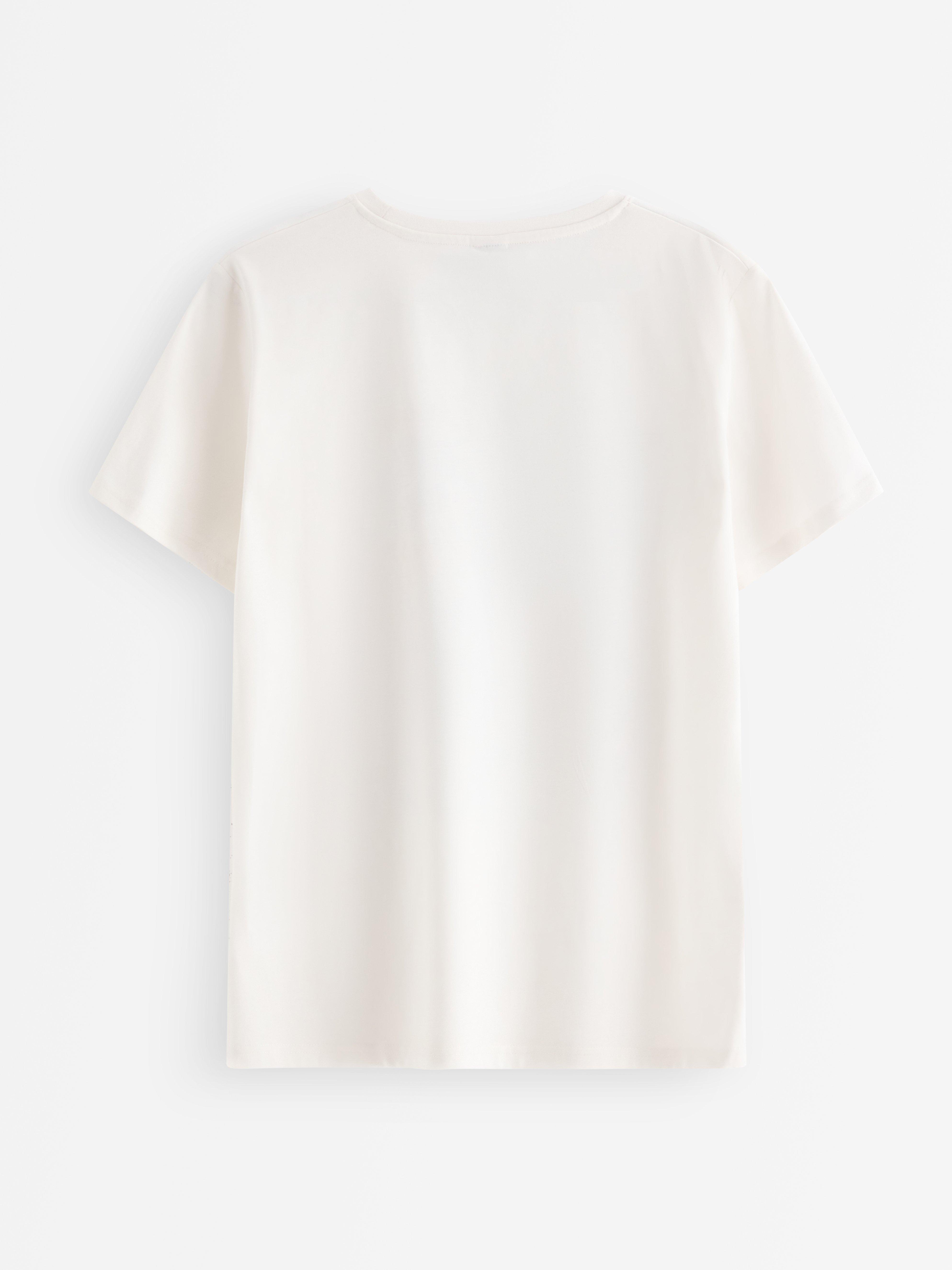 T-shirt - Barn - Hvit