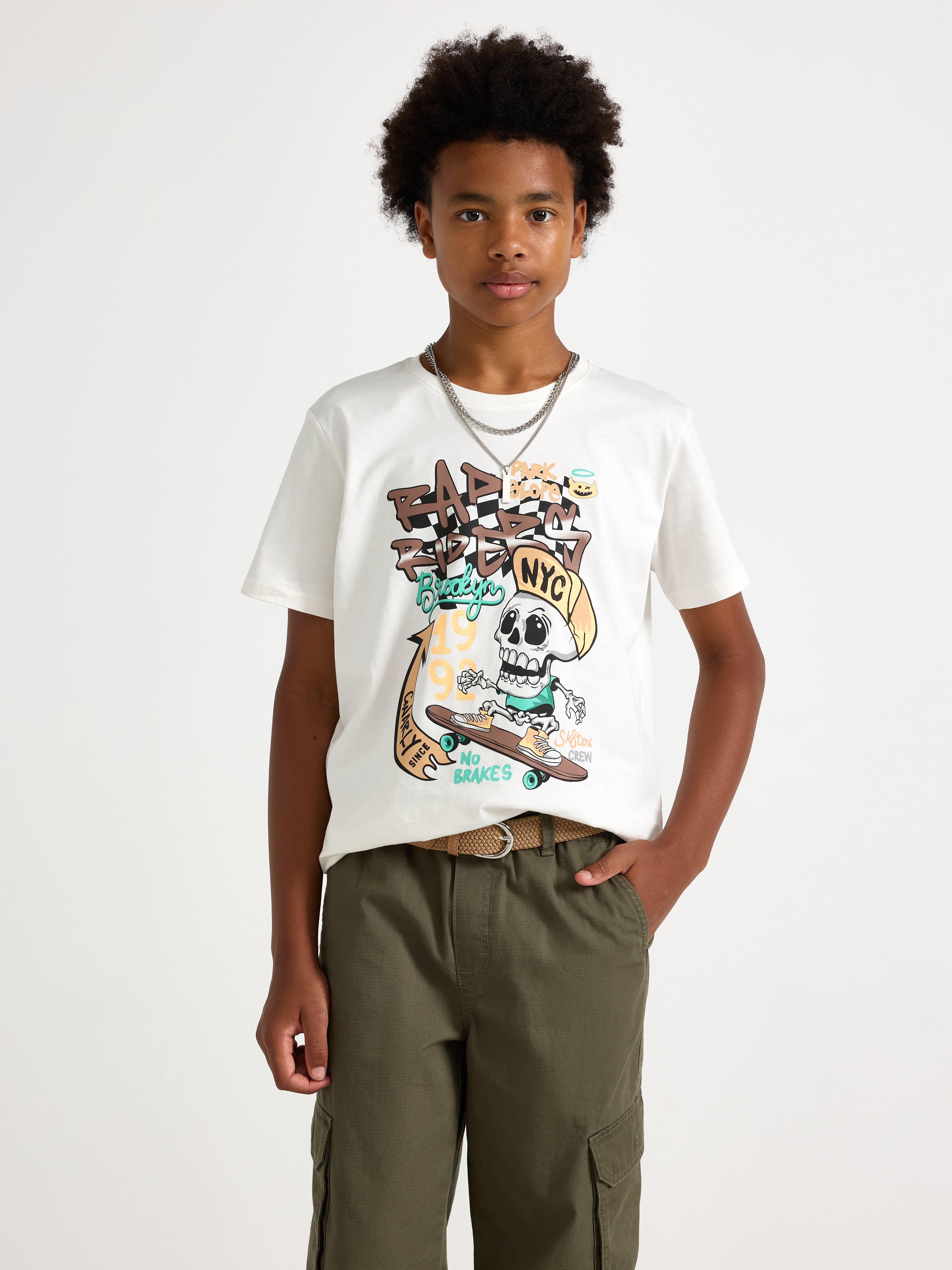 T-shirt - Kids Wear - White