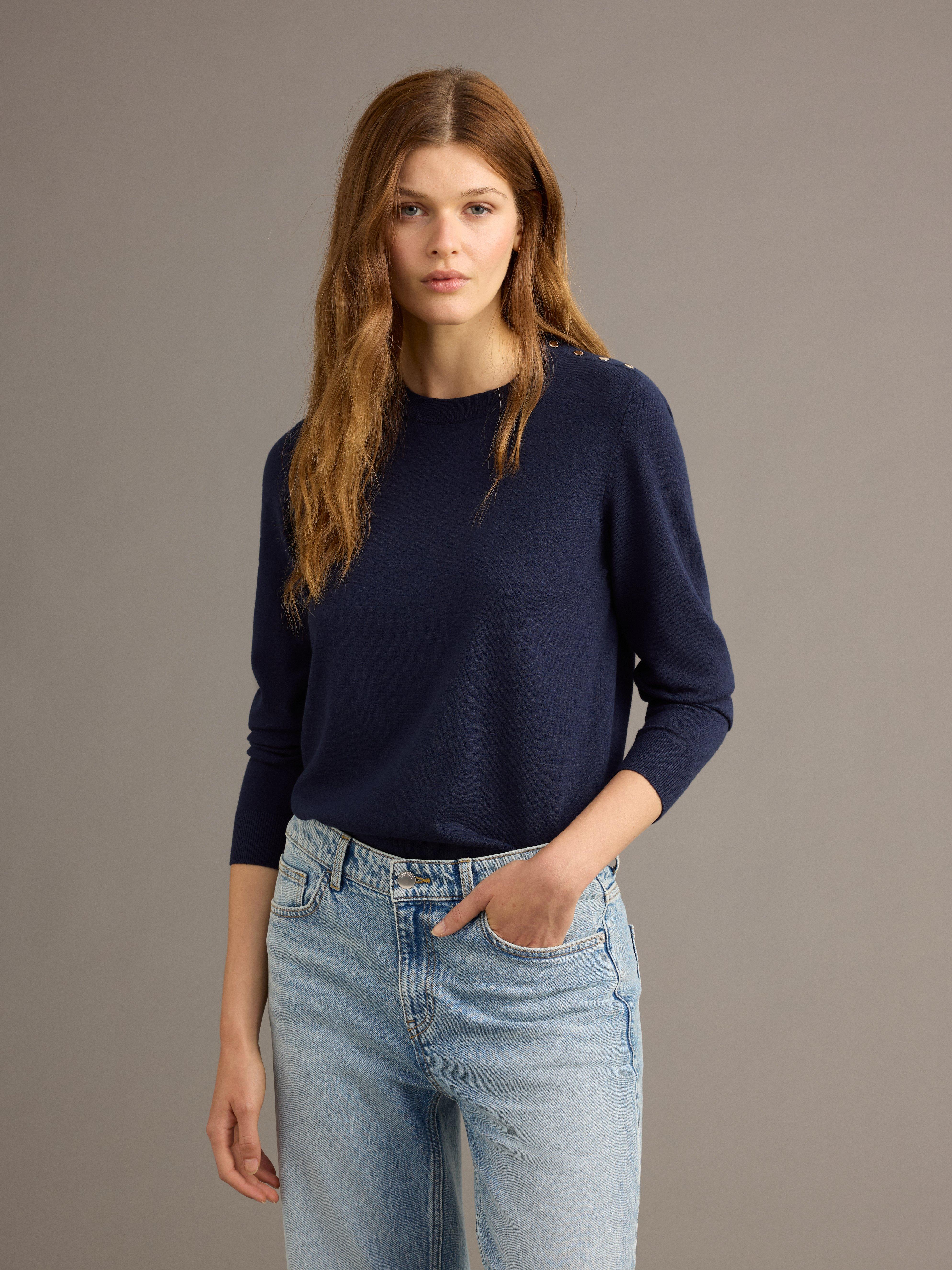 Sweater - Womens Wear - Blue