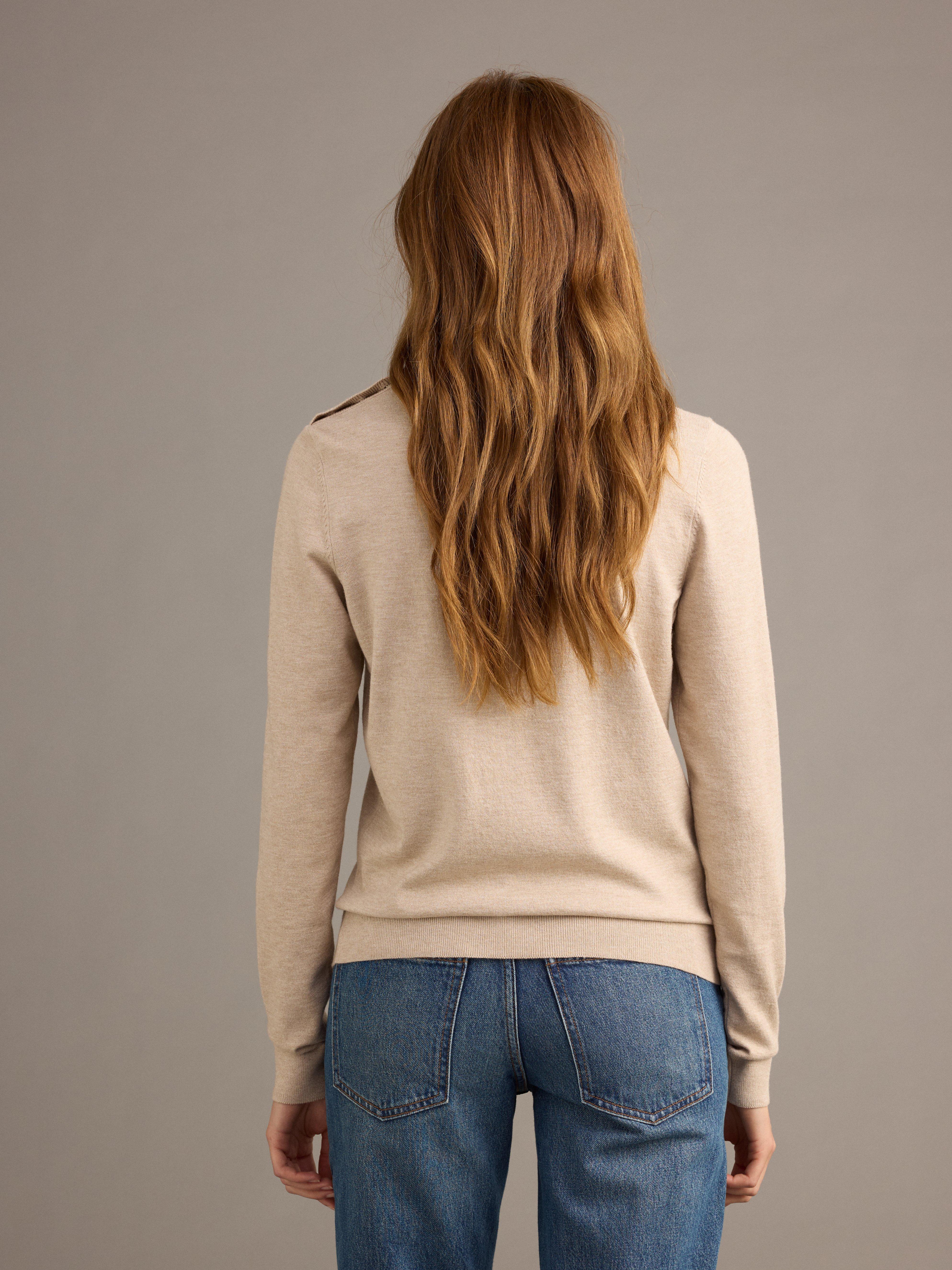 Sweater - Womens Wear - Beige