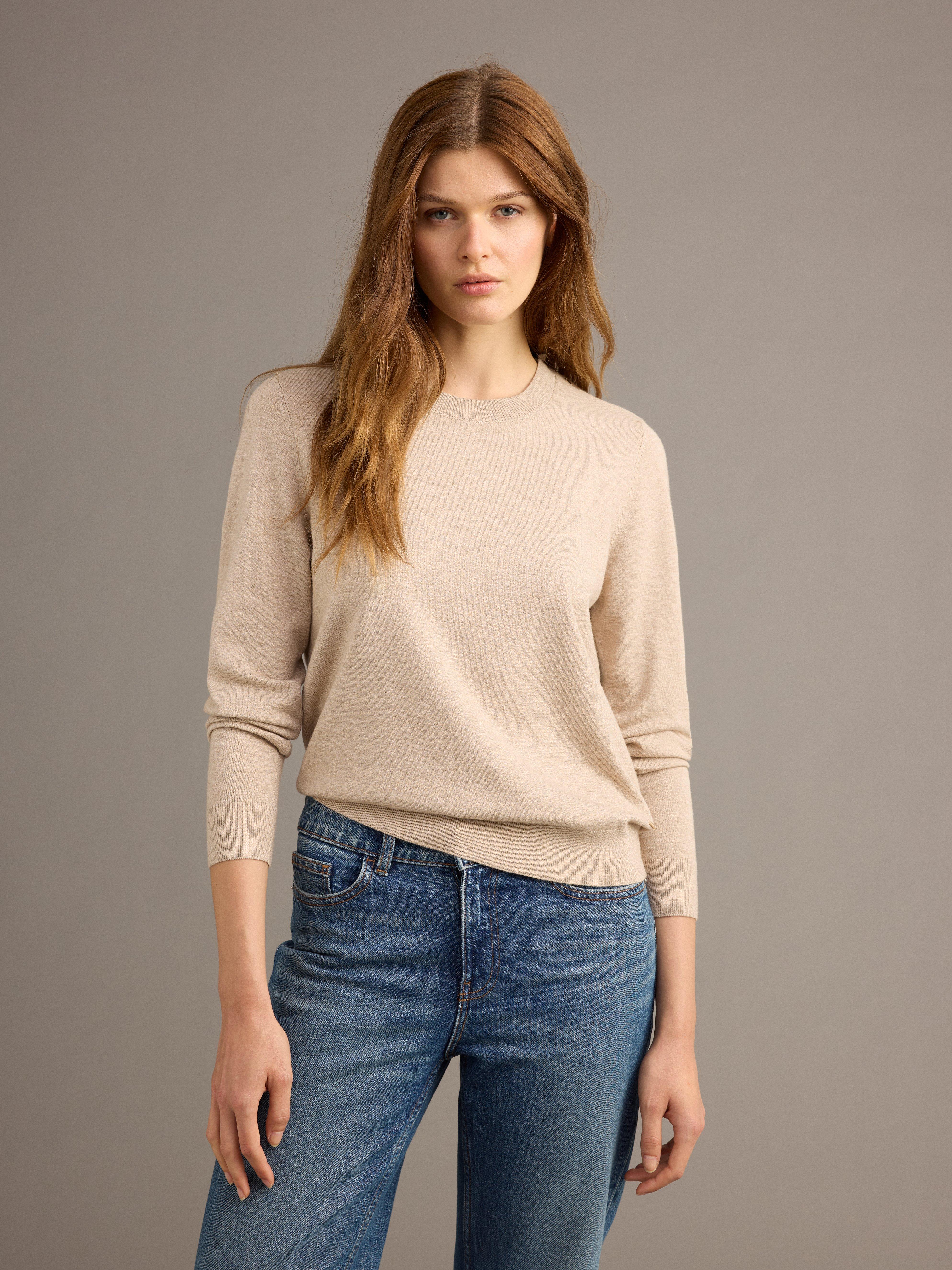 Sweater - Womens Wear - Beige