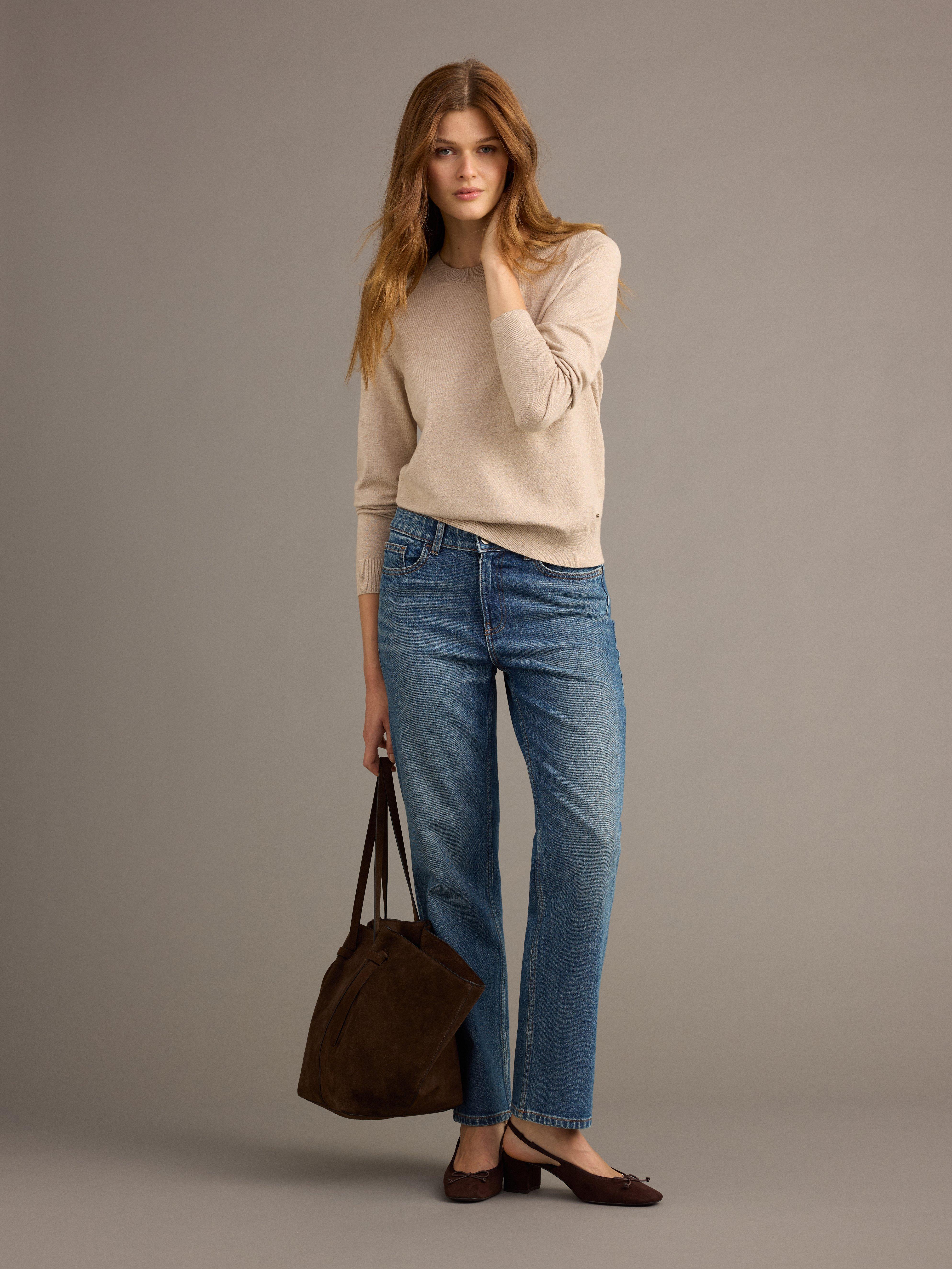 Sweater - Womens Wear - Beige