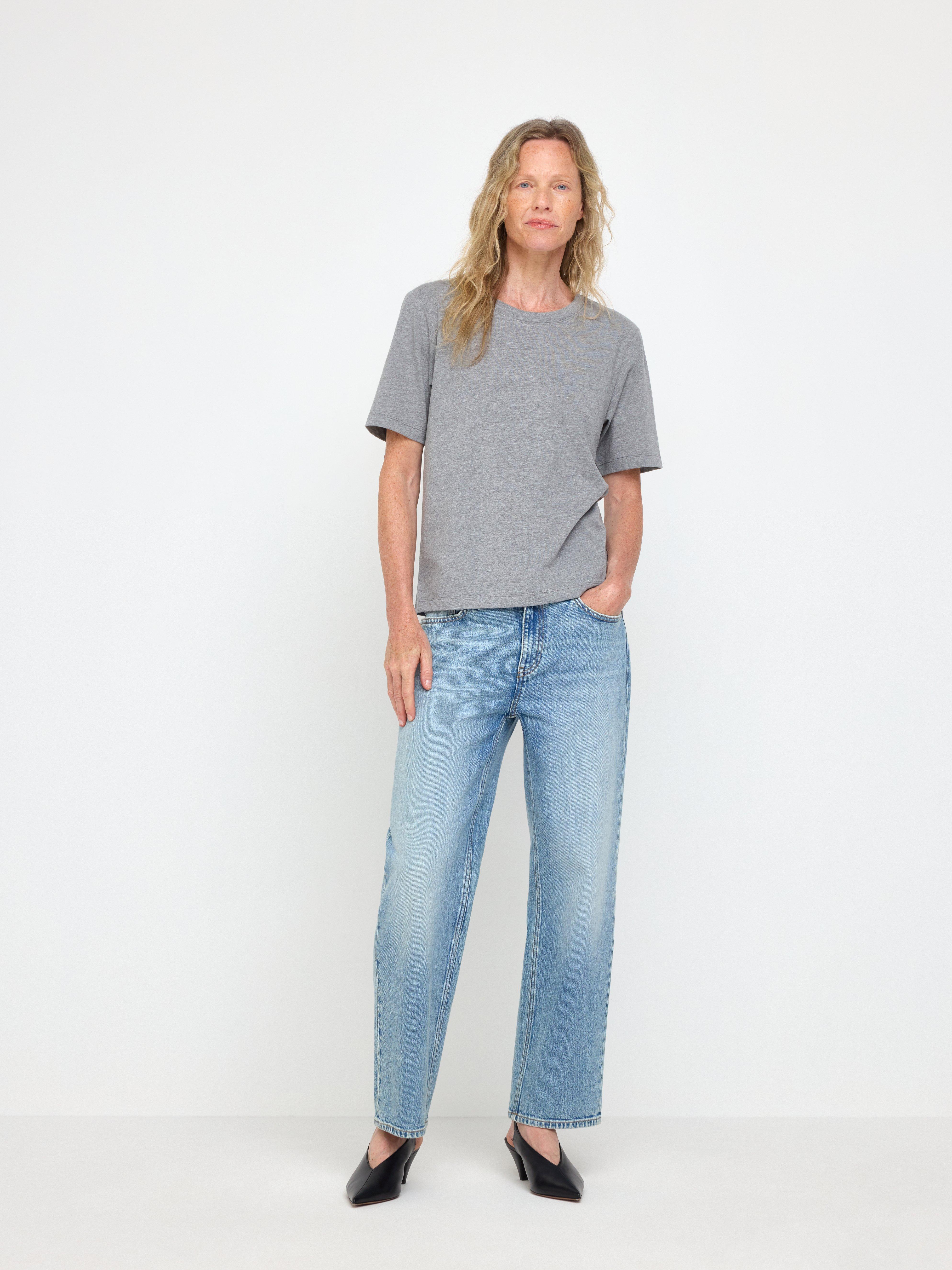 T-shirt - Dame - Grå