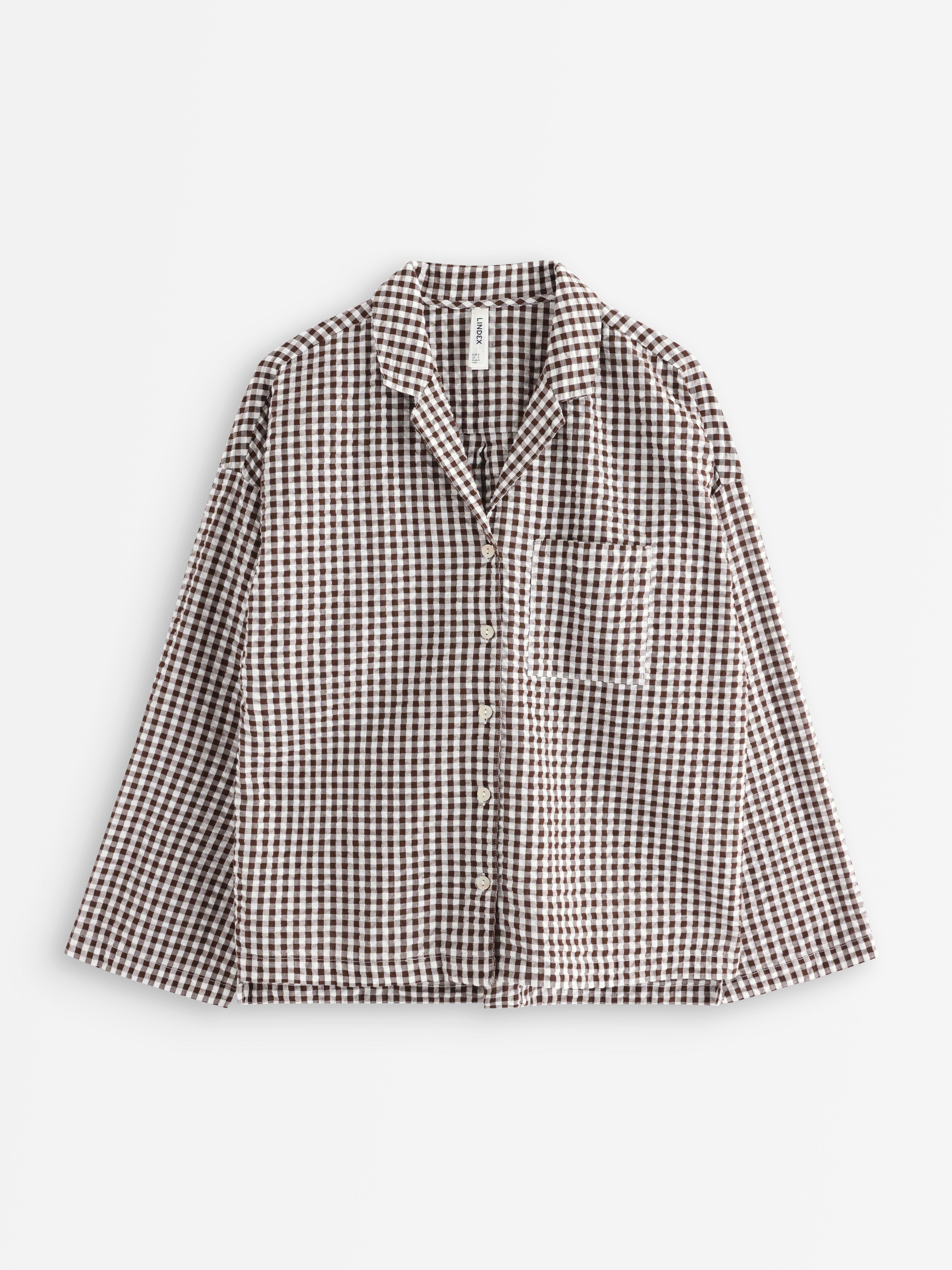 Pyjama Shirt - Lingerie - Brown