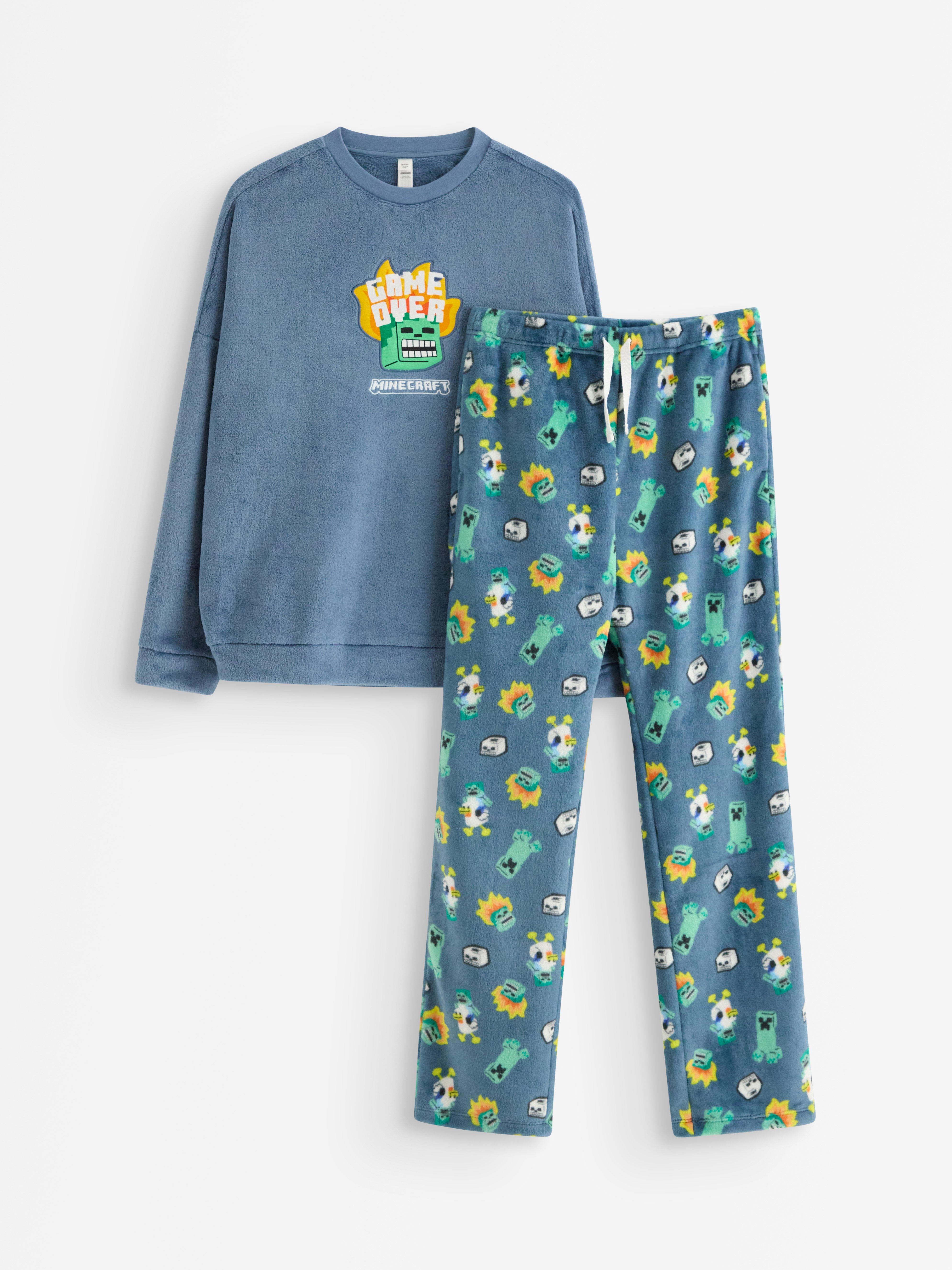 Pyjamasetti - Lapset - Sininen