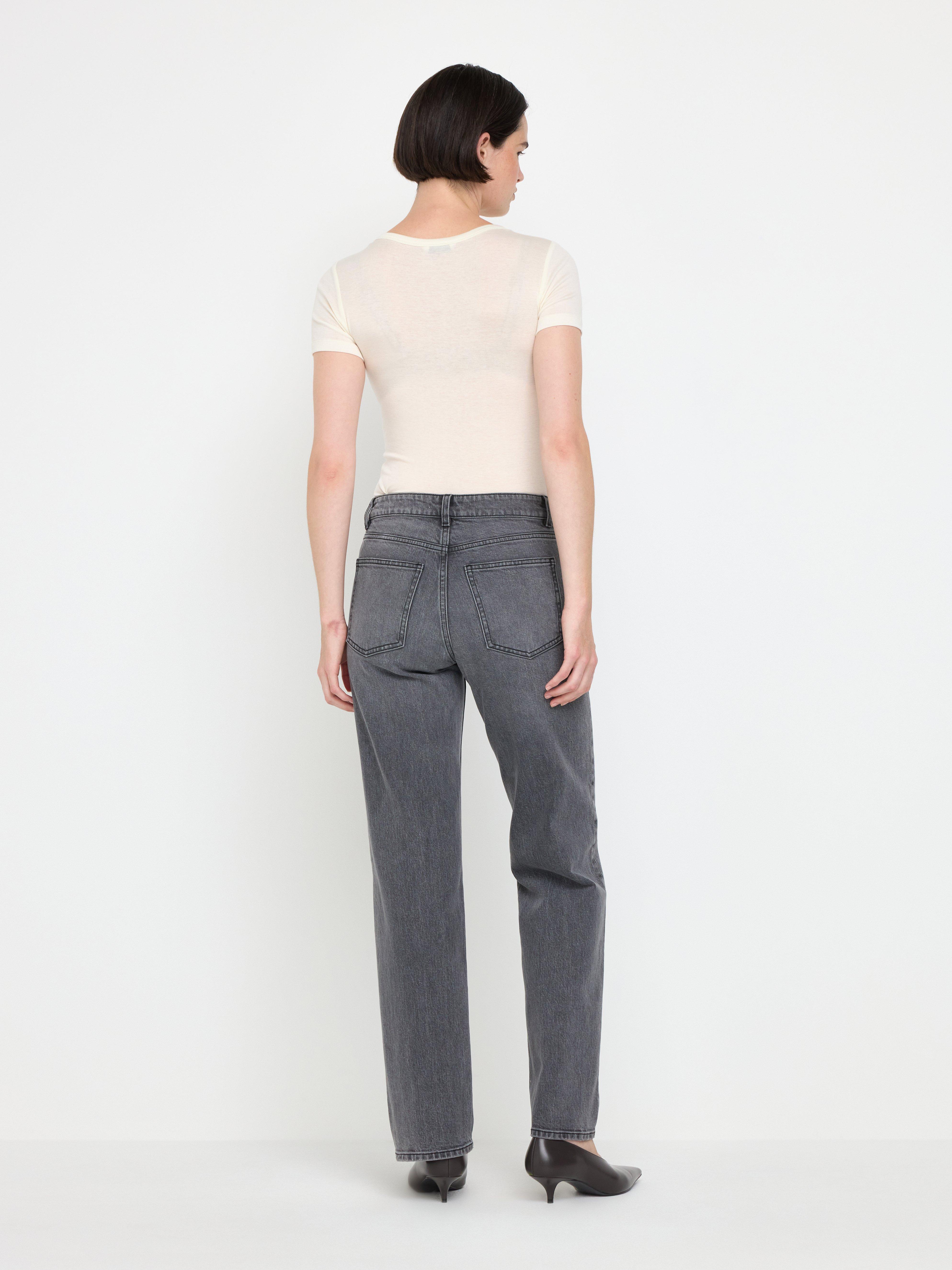Jeans - Dam - Grå