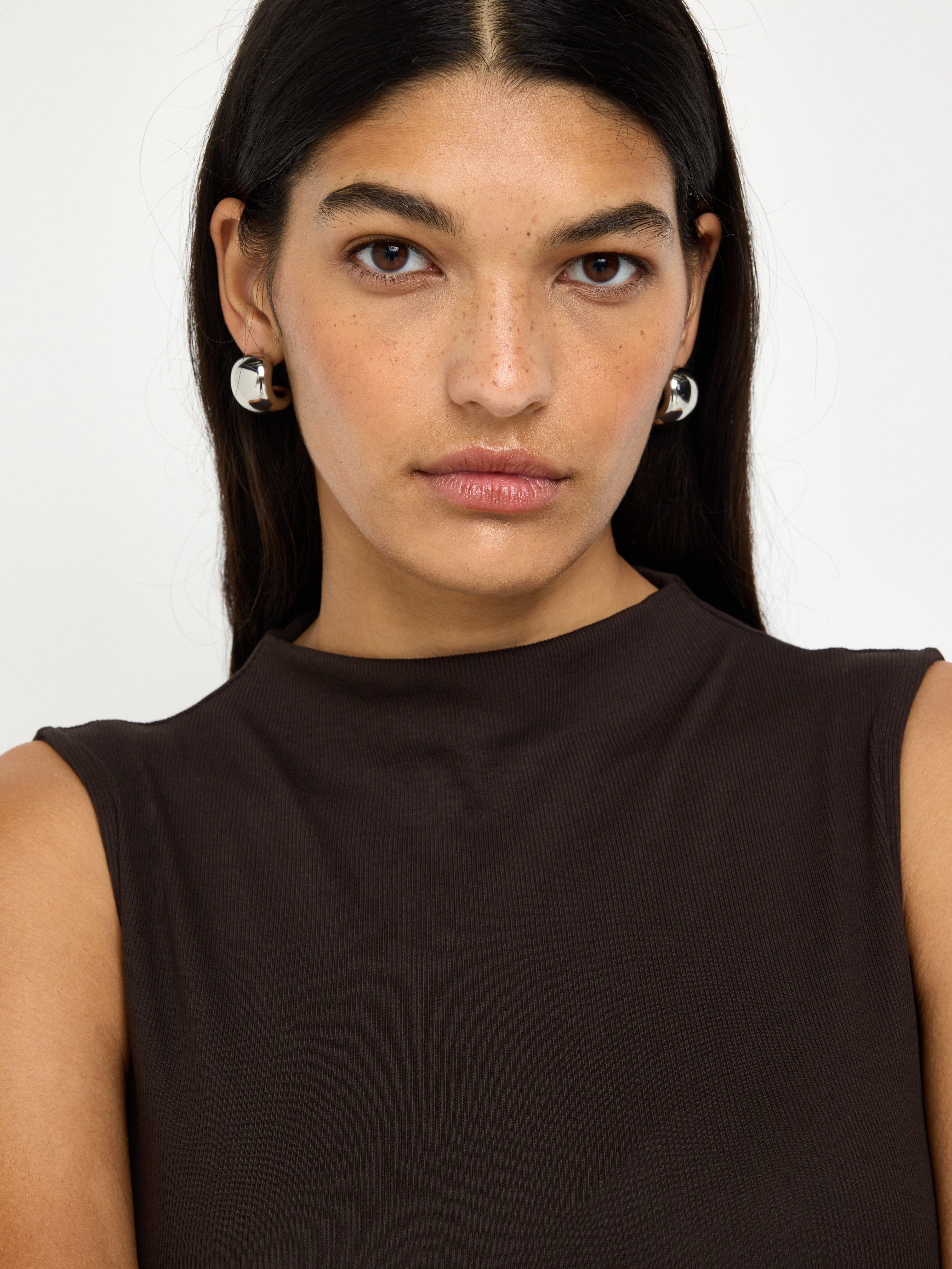 Top - Womens Wear - Brown