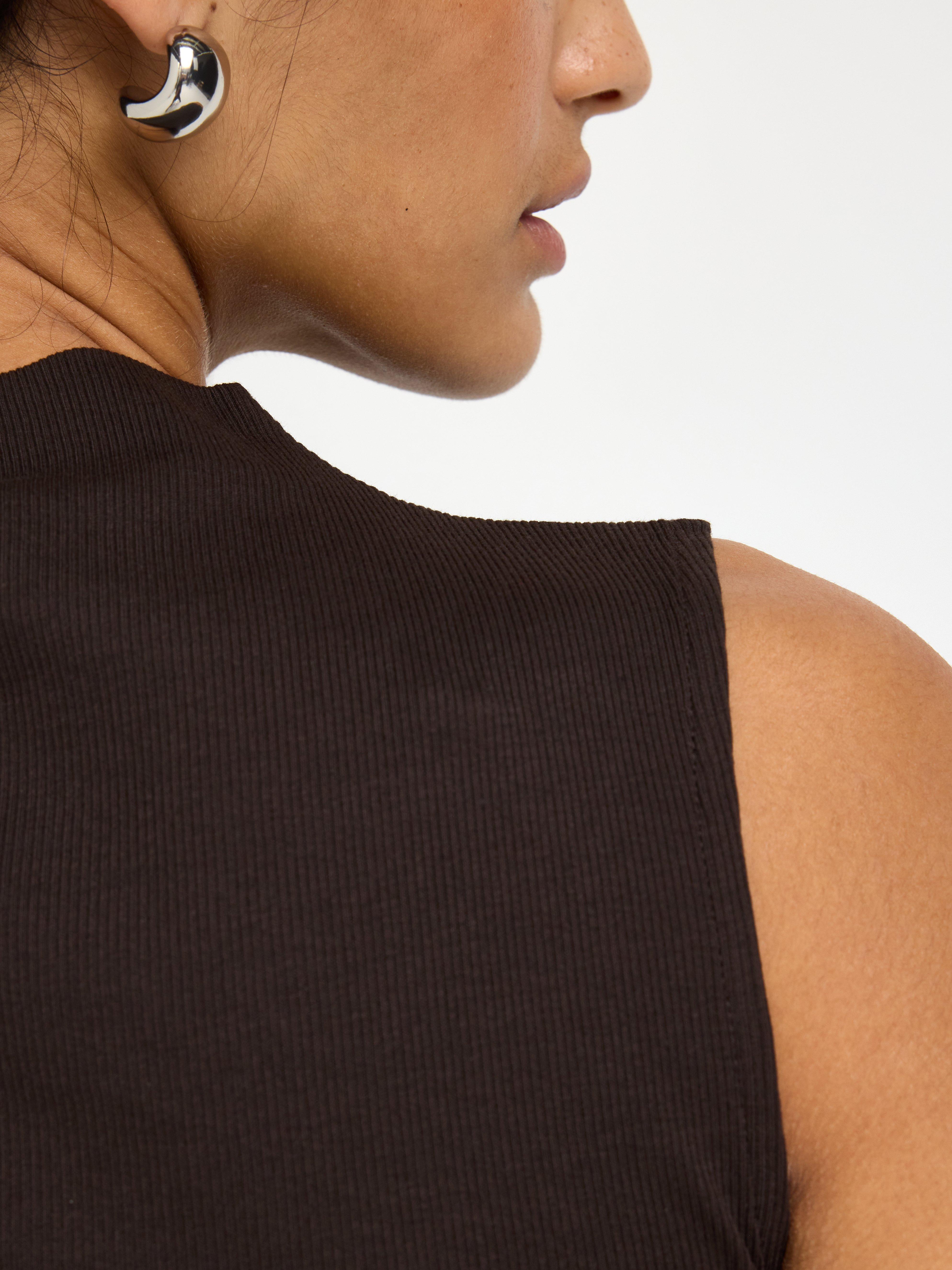Topp - Dame - Brun