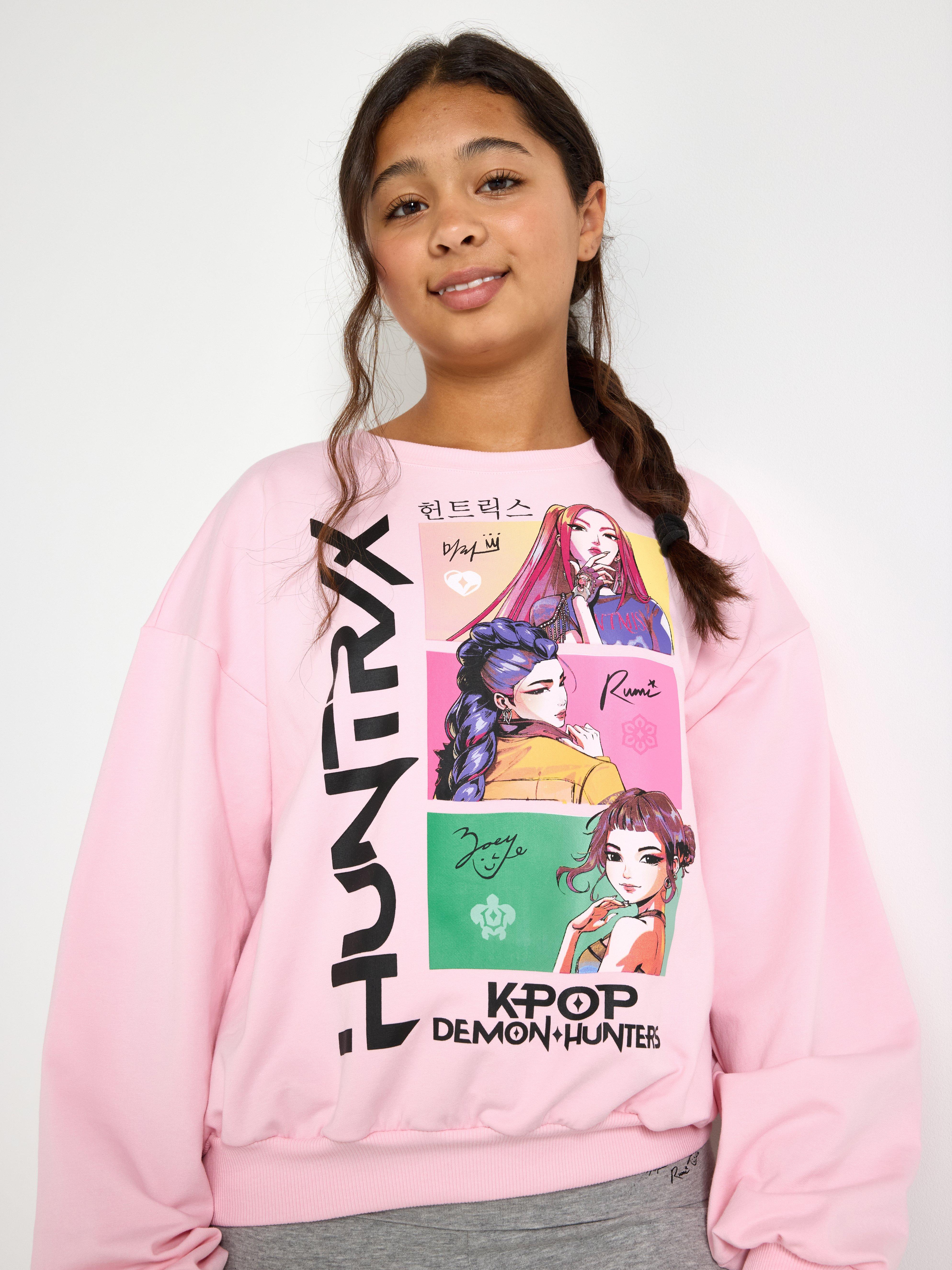 Sweatshirt - Børn - Lyserød