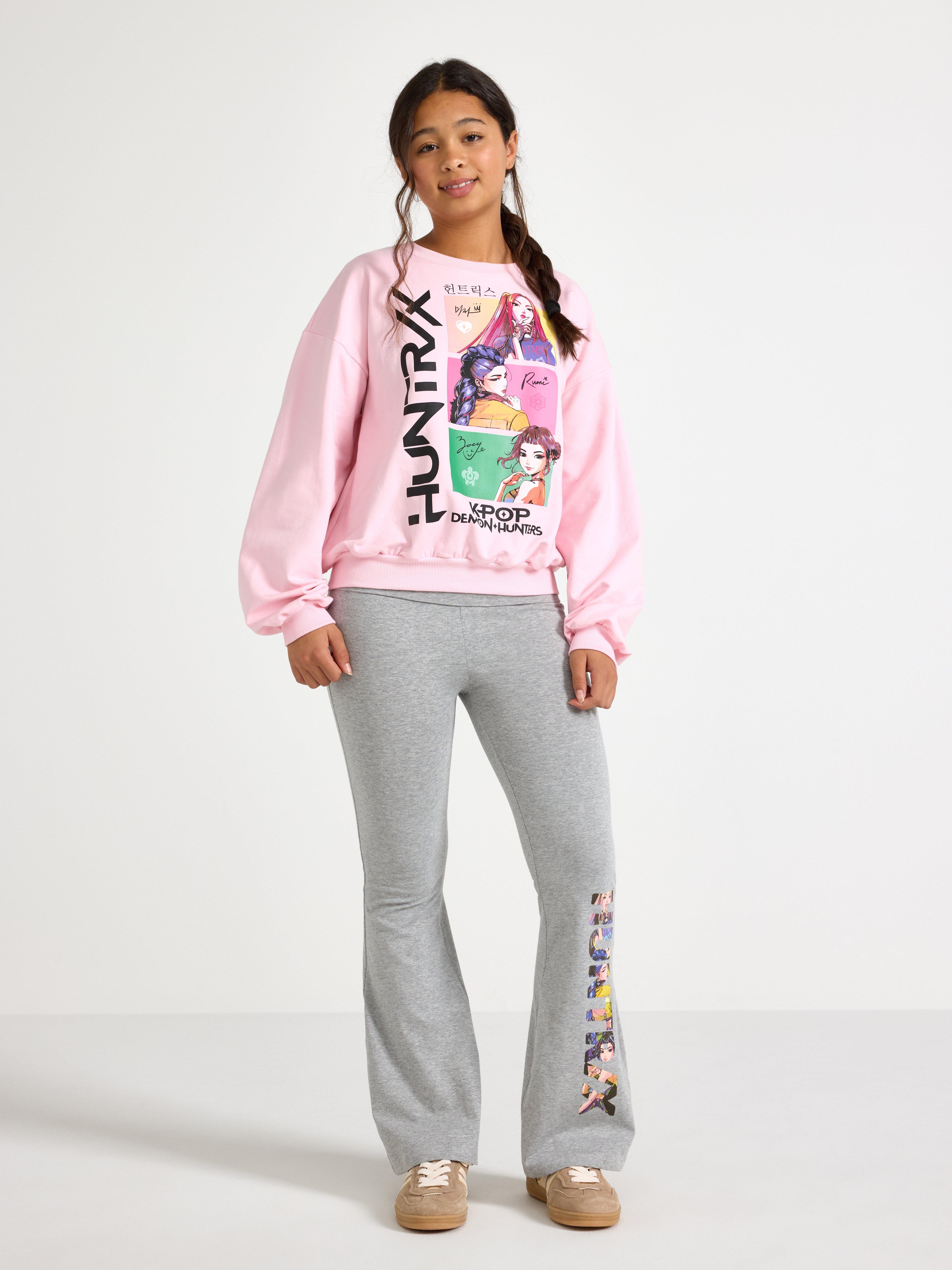 Sweatshirt - Børn - Lyserød