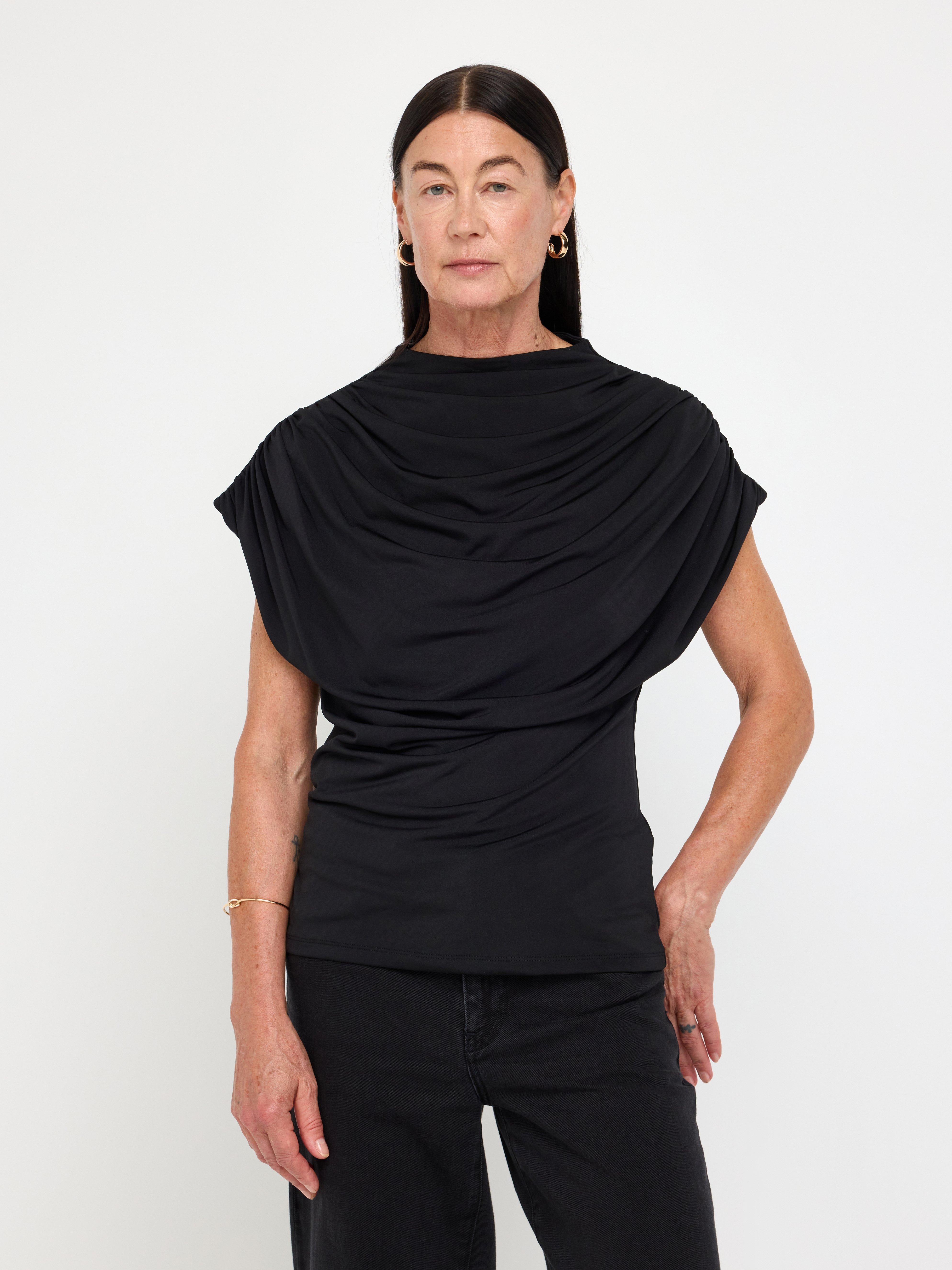 Top - Dame - Sort