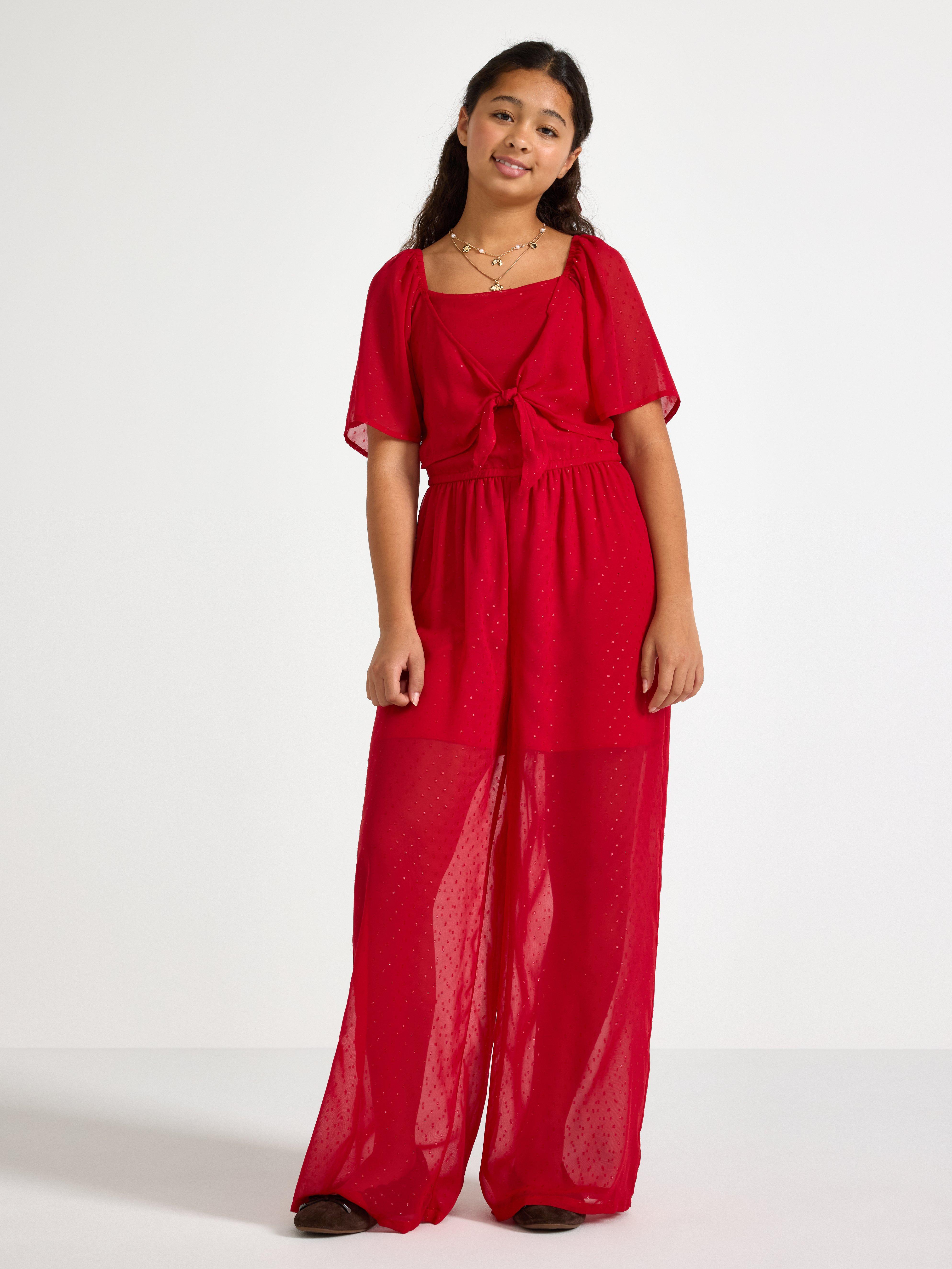 Jumpsuit - Kids Wear - Red