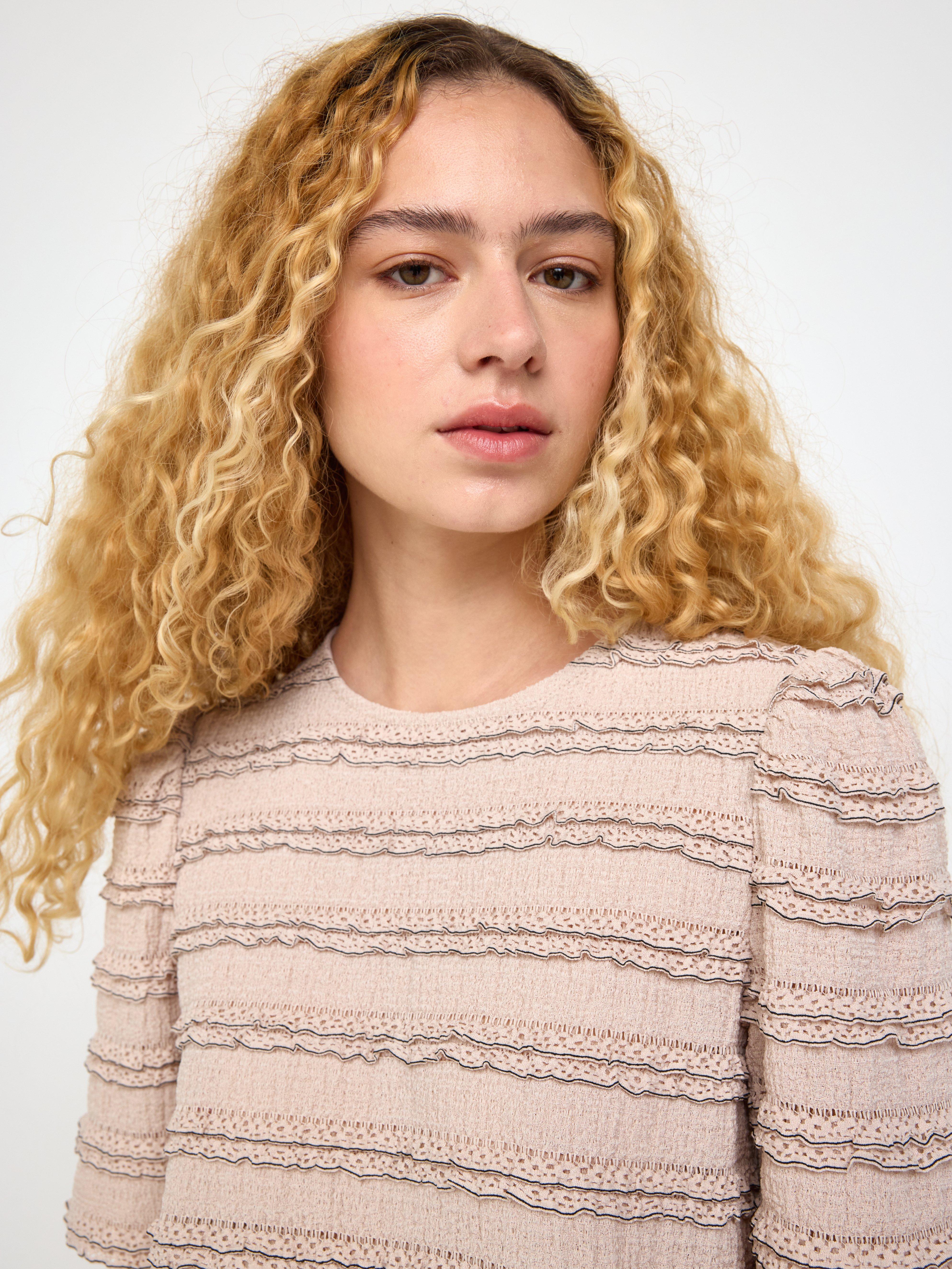 Top - Dame - Beige