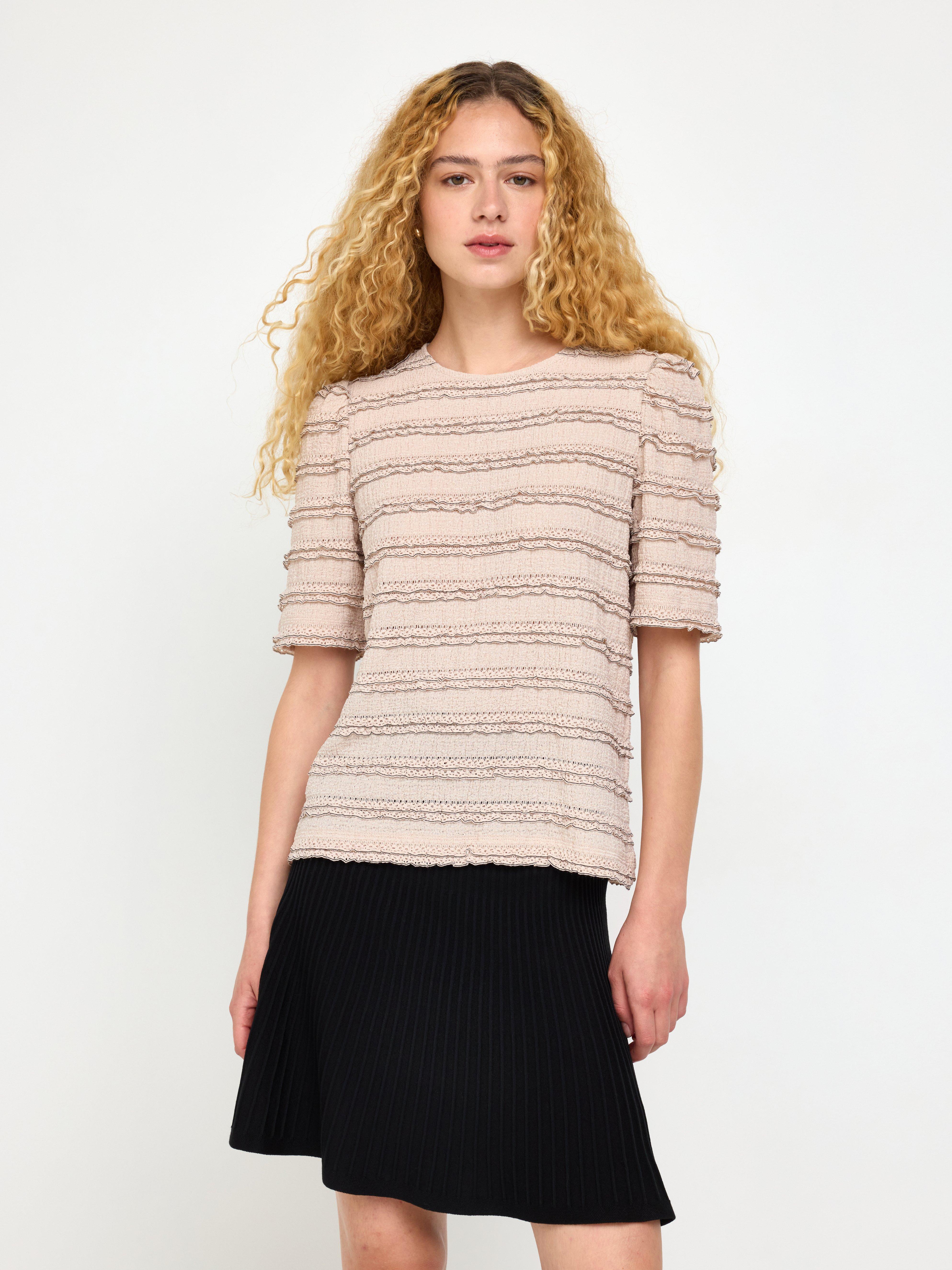 Top - Dame - Beige