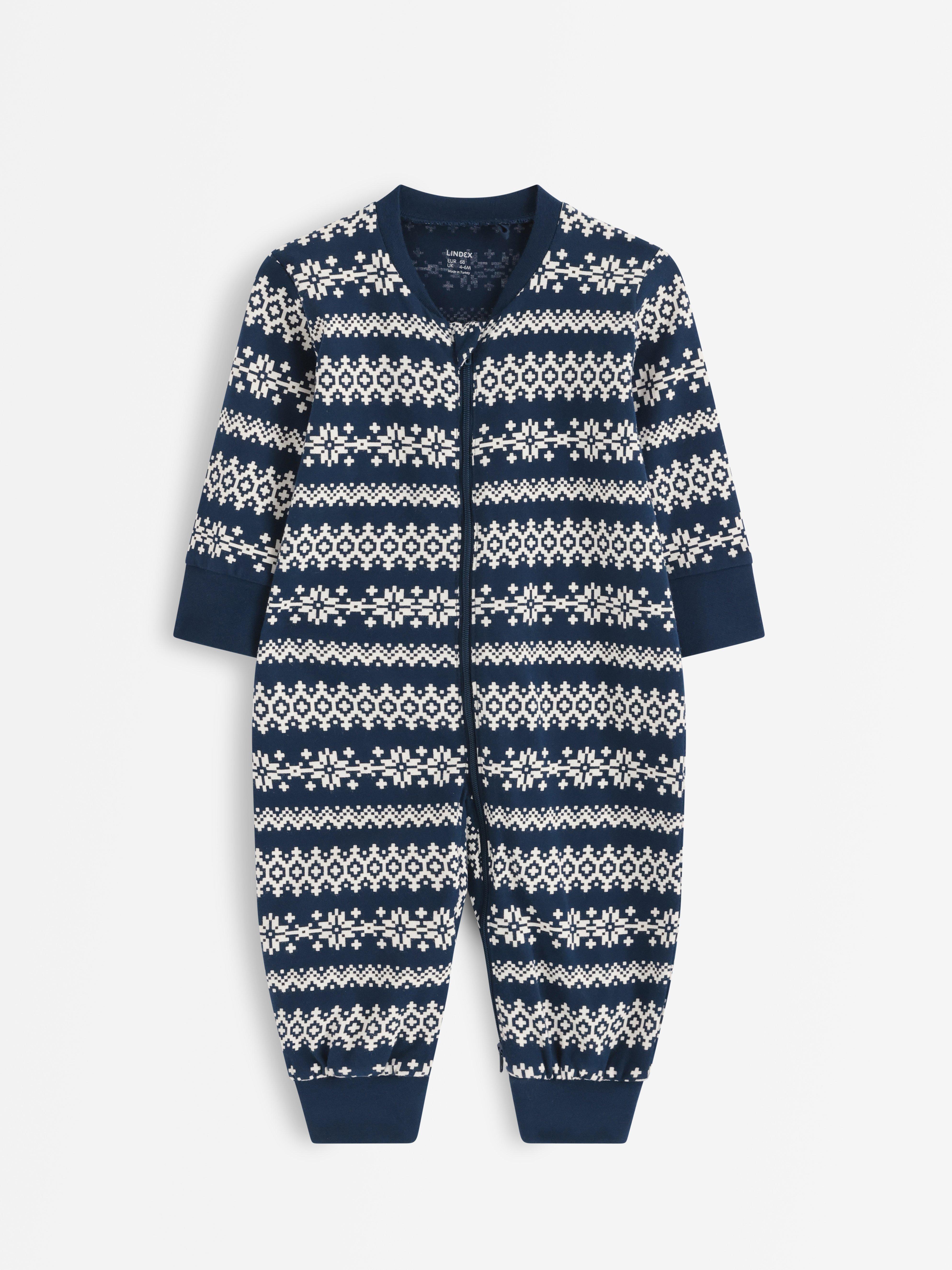 Pyjamas onesie - Børn - Blå