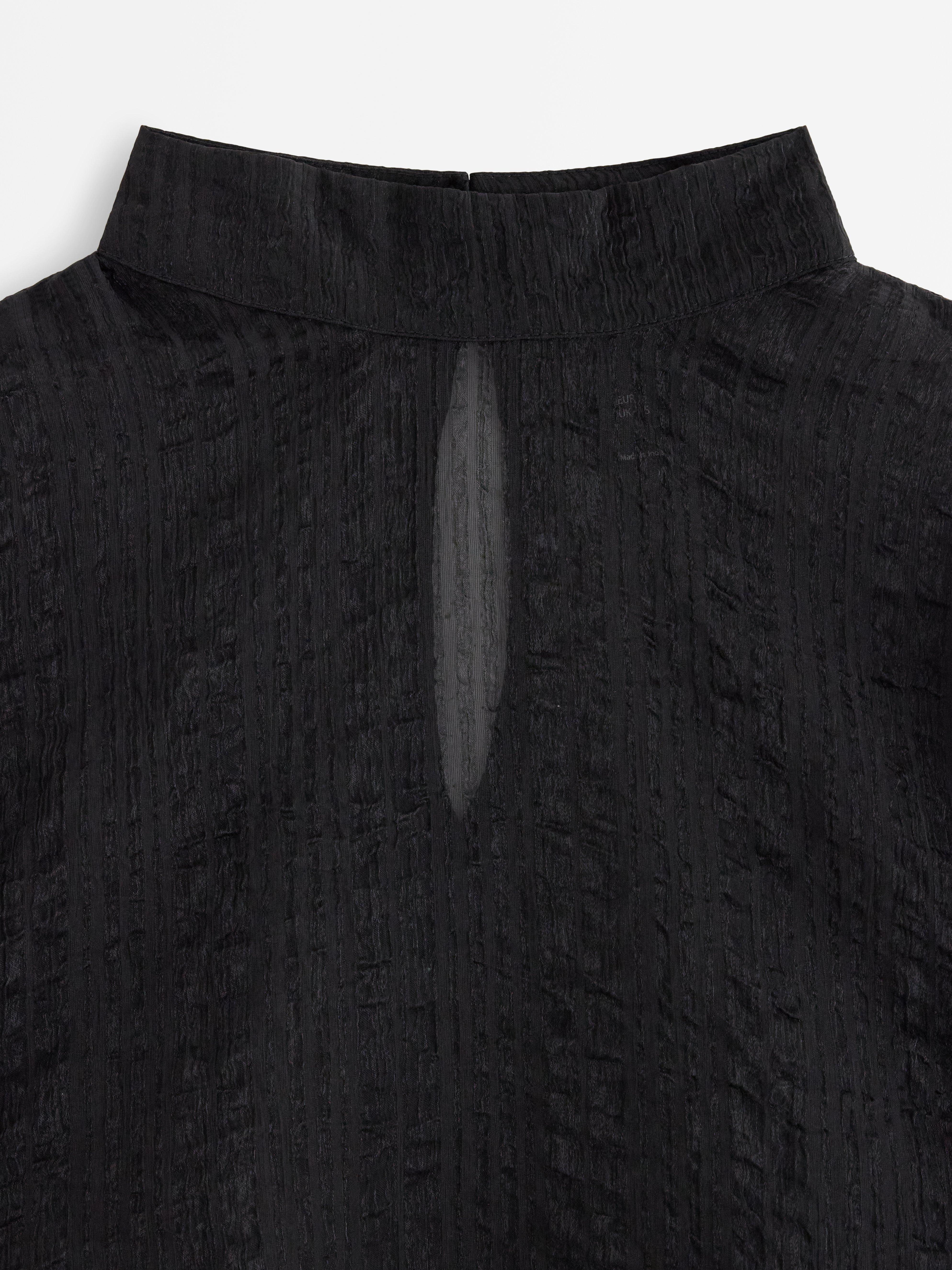 Bluse - Dame - Sort