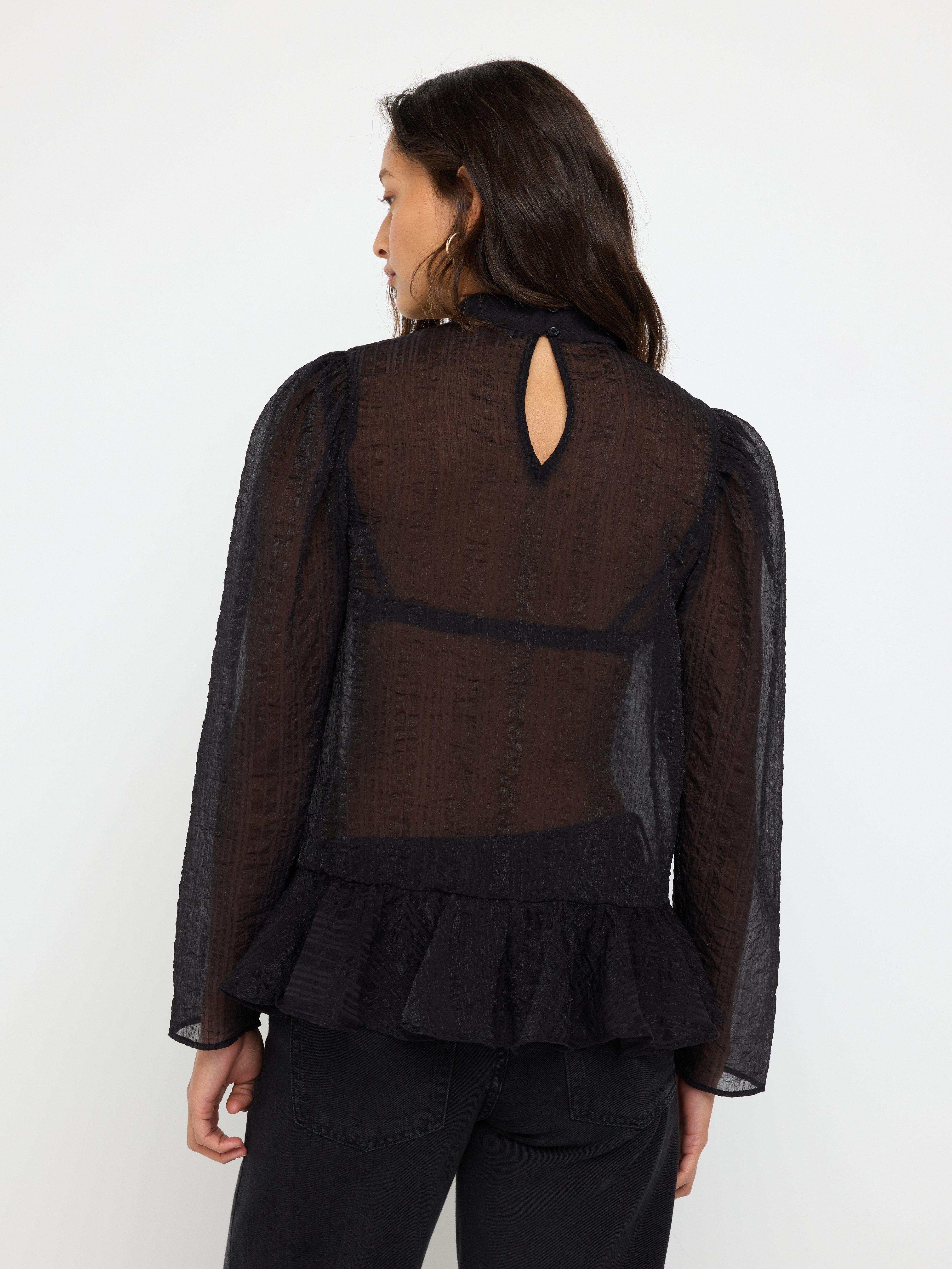 Bluse - Dame - Svart