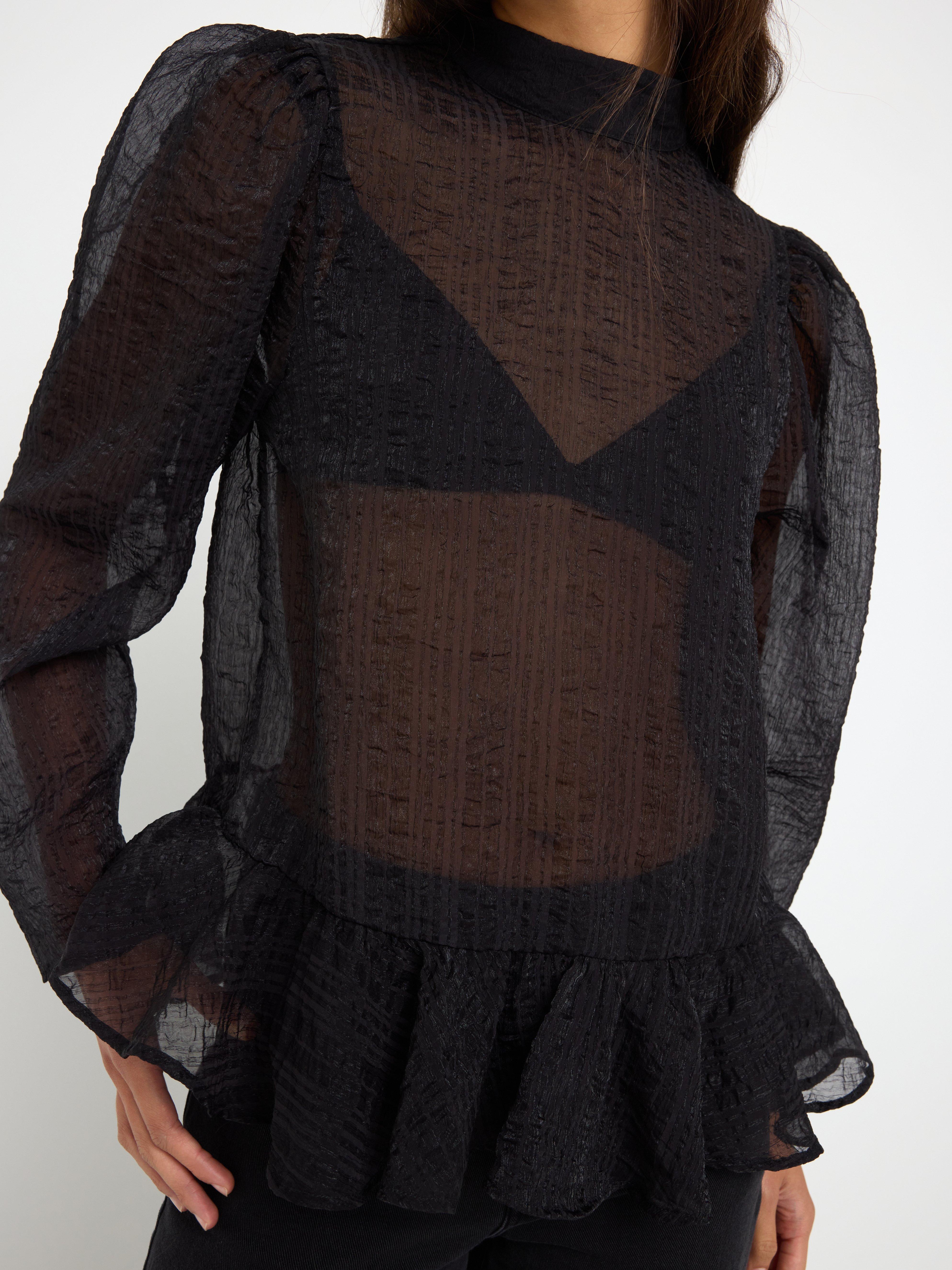 Bluse - Dame - Svart