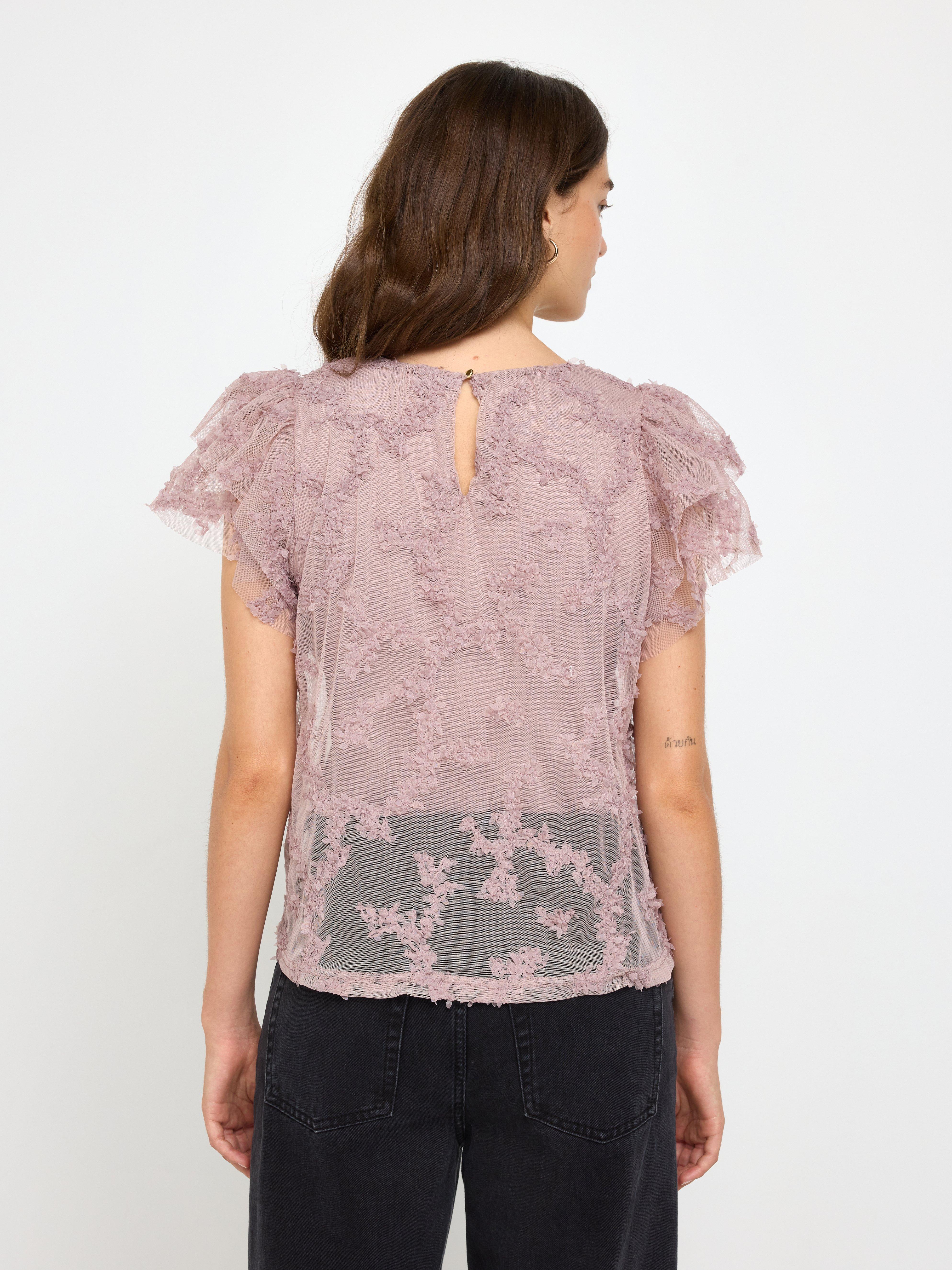Top - Dame - Lilla