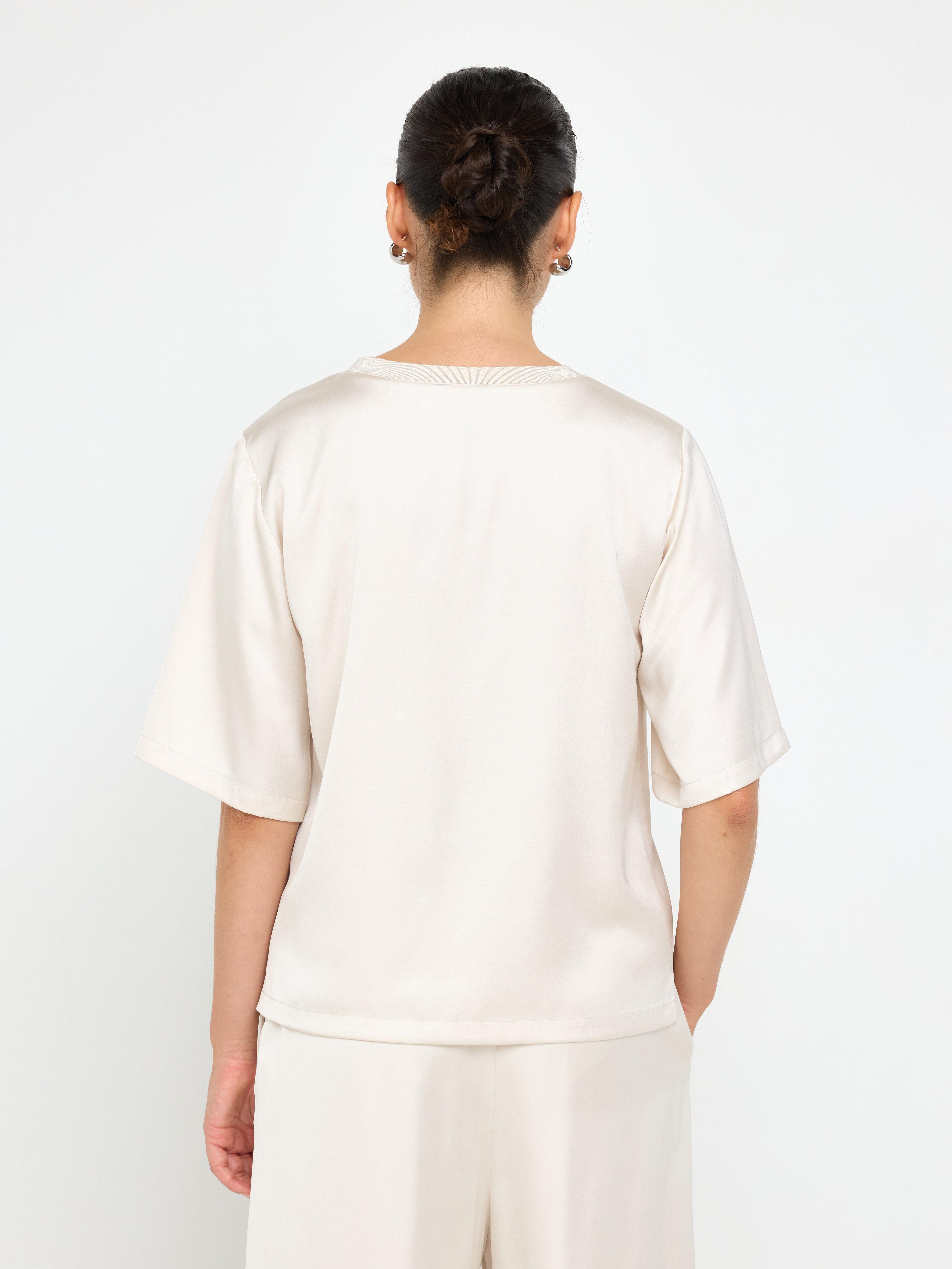 Bluse - Dame - Hvid