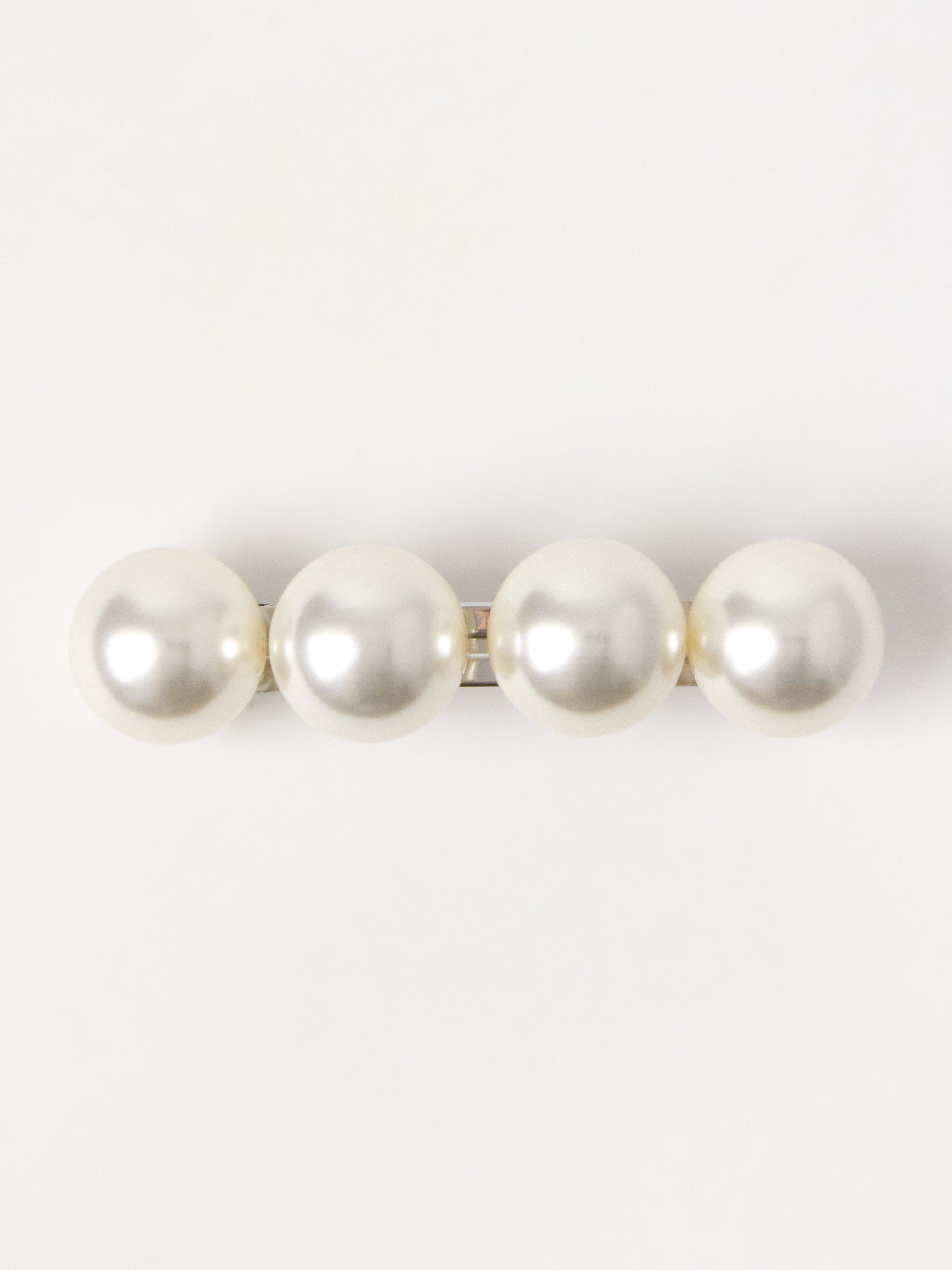 Hair Clips - Womens Wear - White