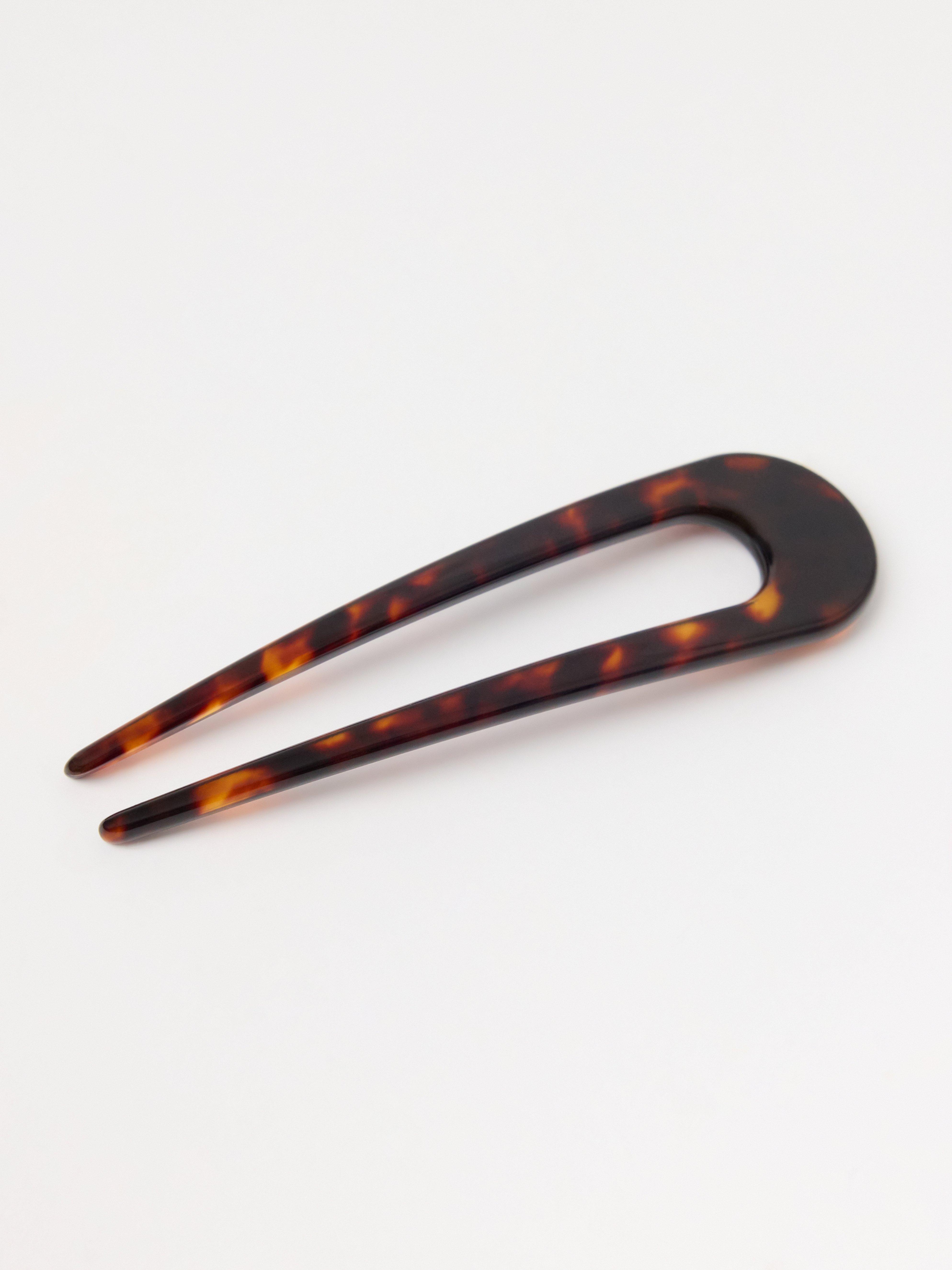 Hair Pins - Womens Wear - Brown