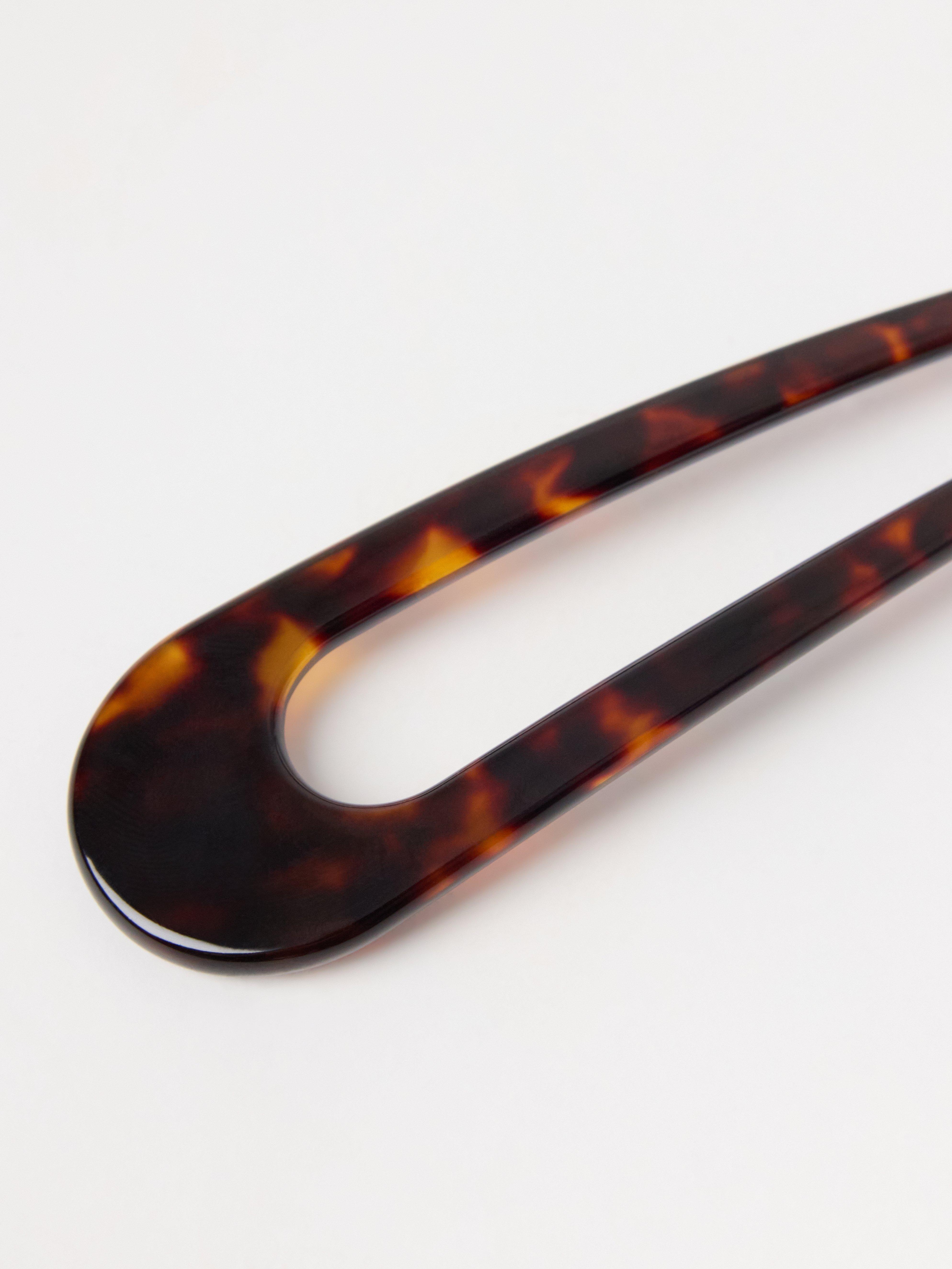 Hair Pins - Womens Wear - Brown