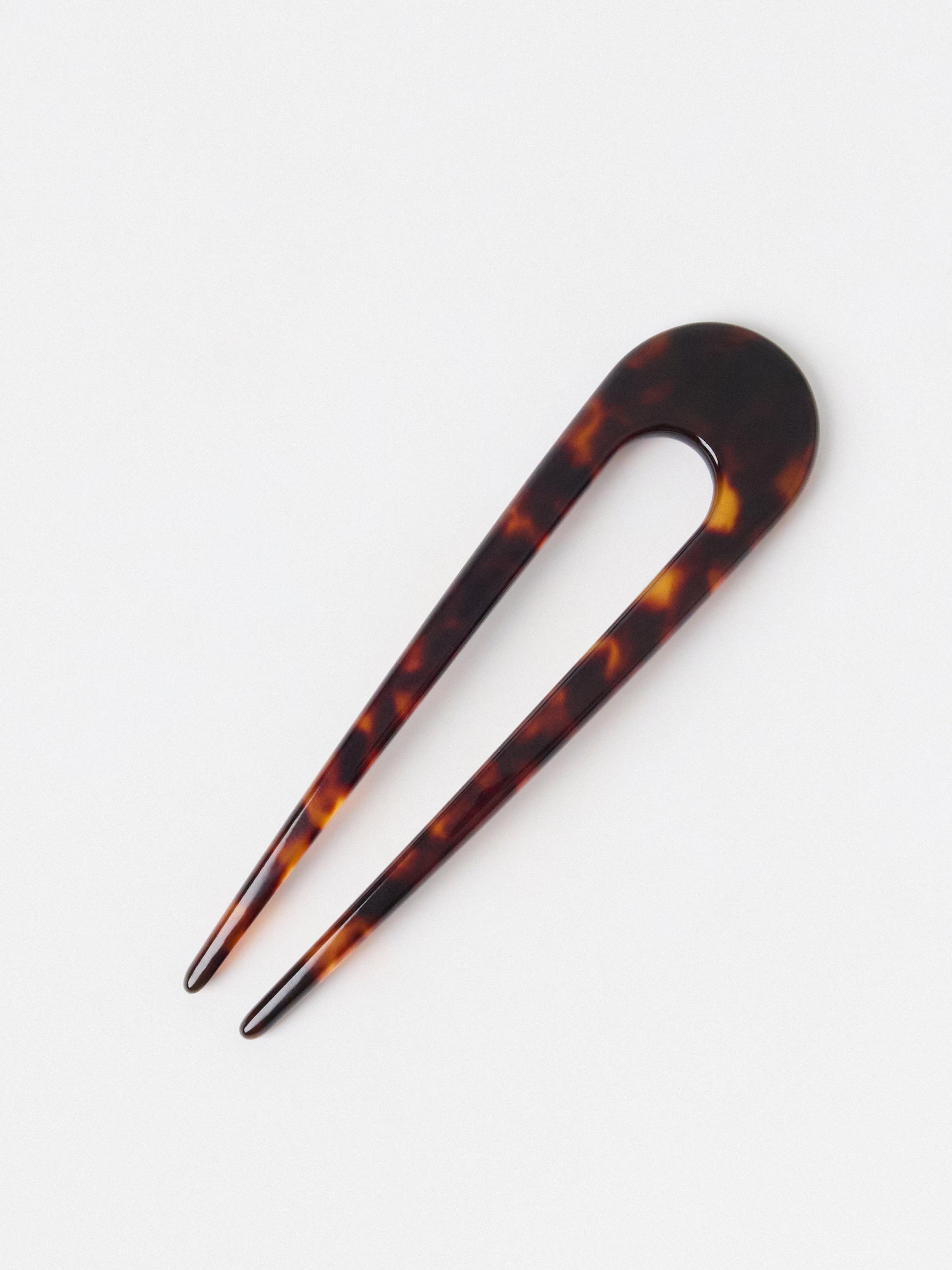 Hair Pins - Womens Wear - Brown