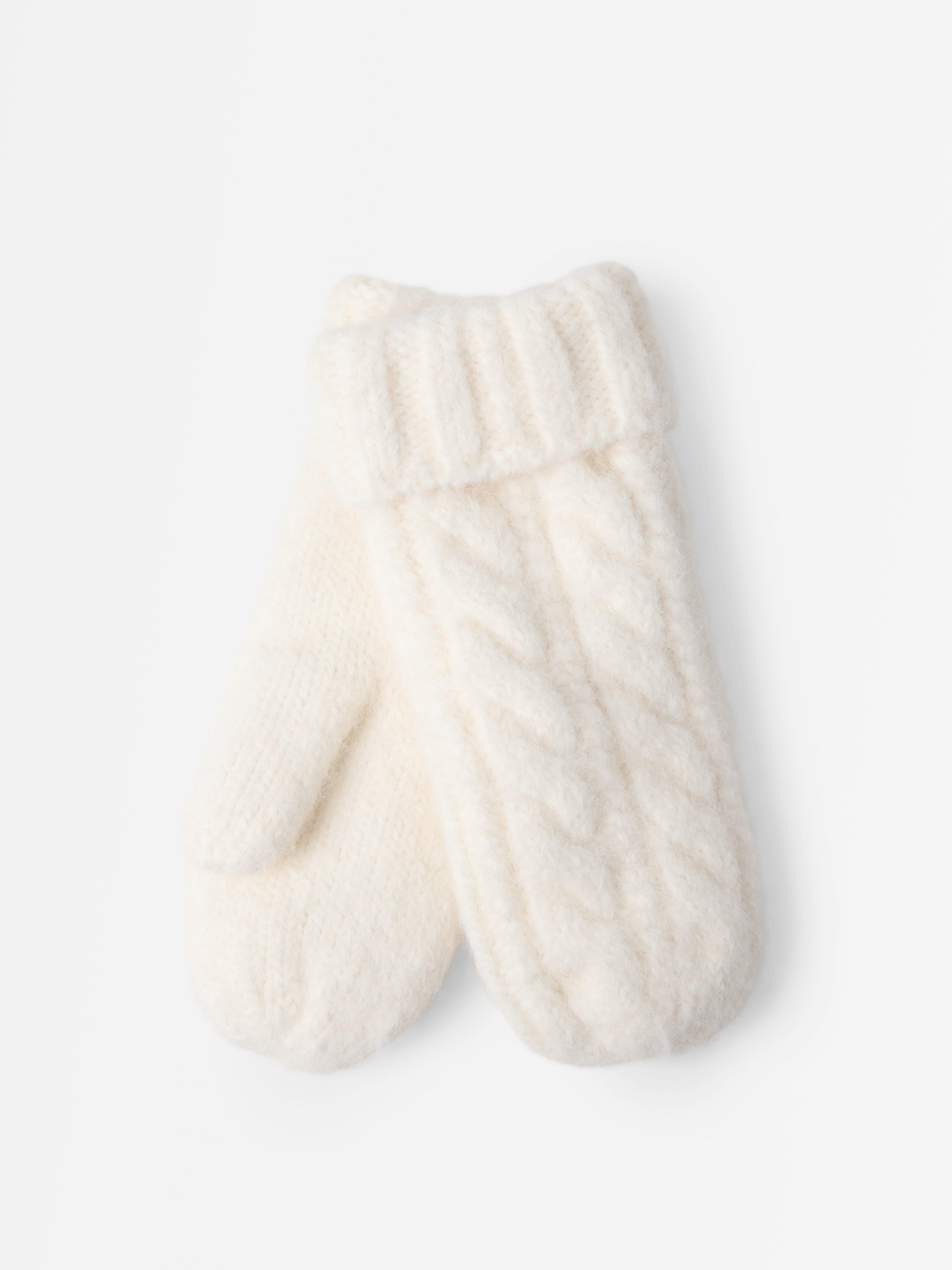 Mittens - Womens Wear - White