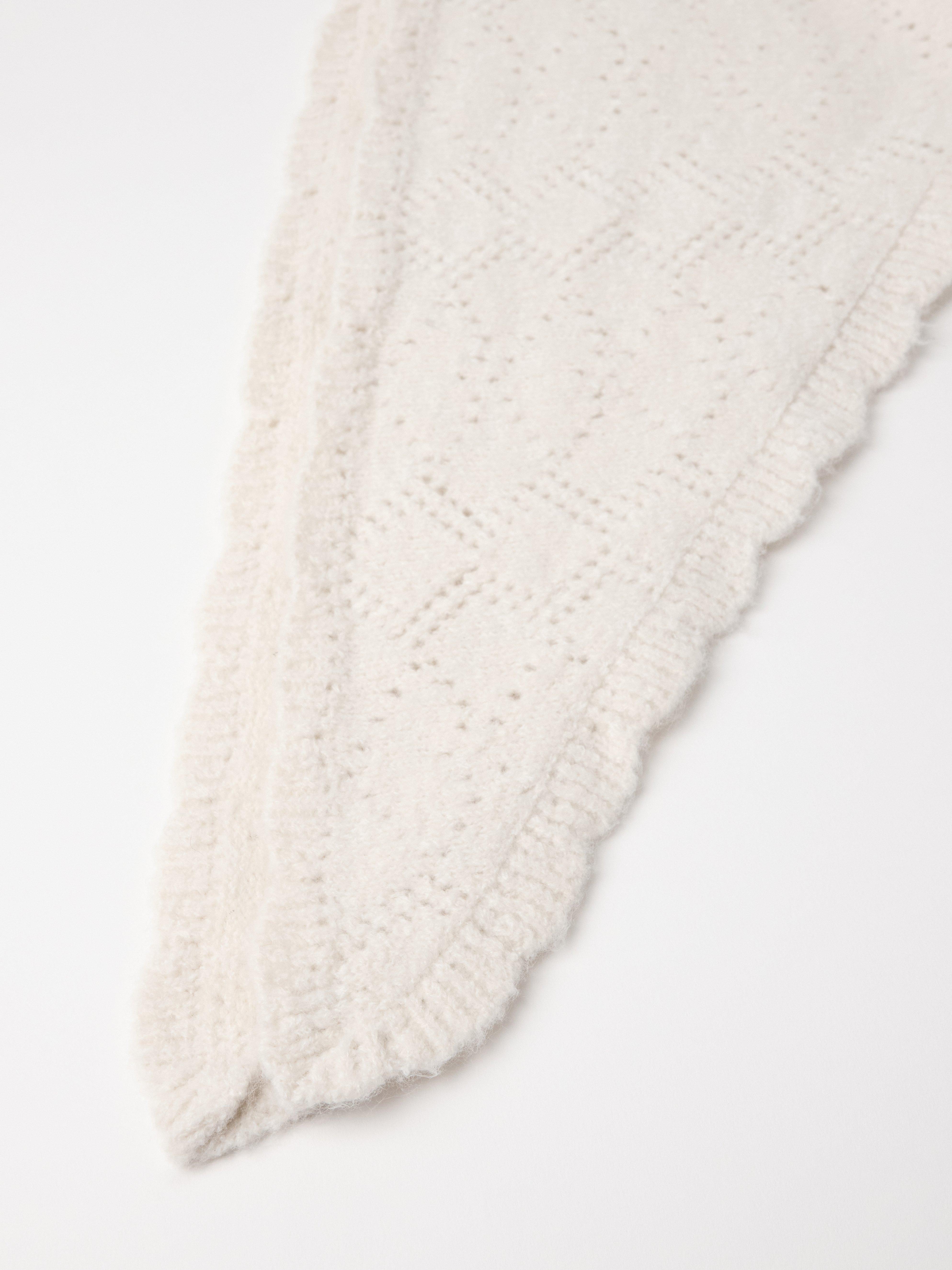 Scarf  - Womens Wear - White