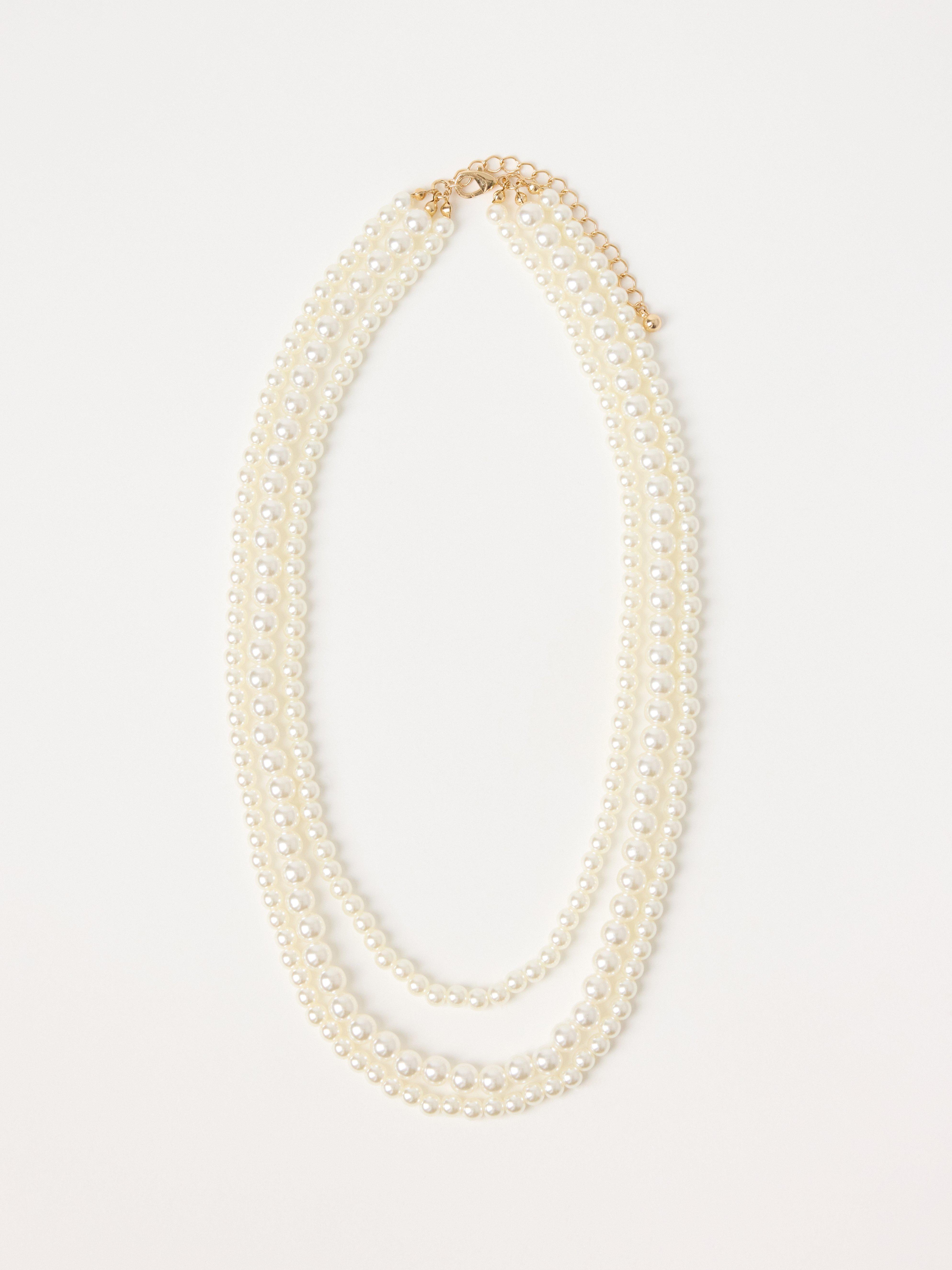 Necklace - Womens Wear - White