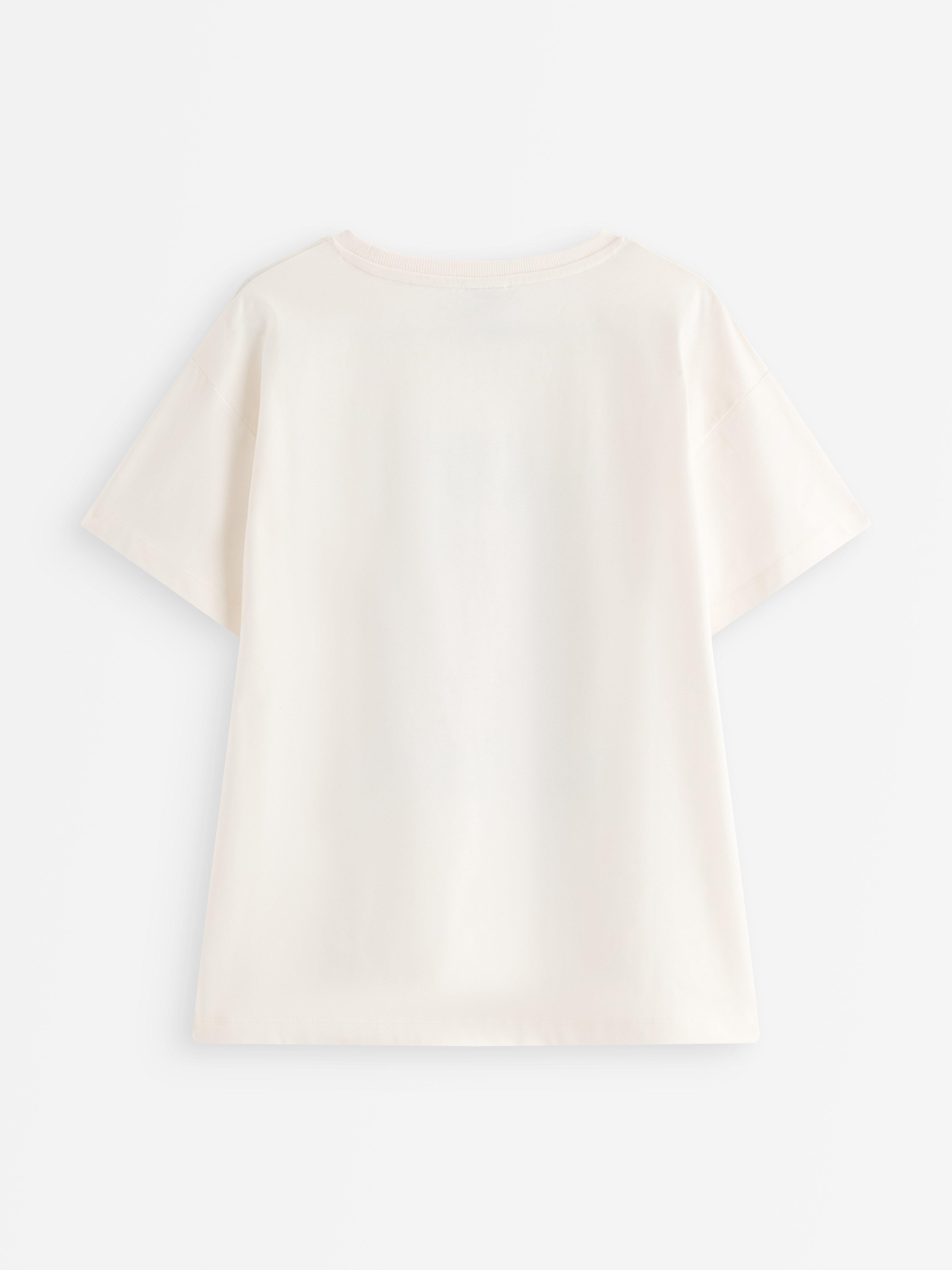 T-shirt - Børn - Hvid