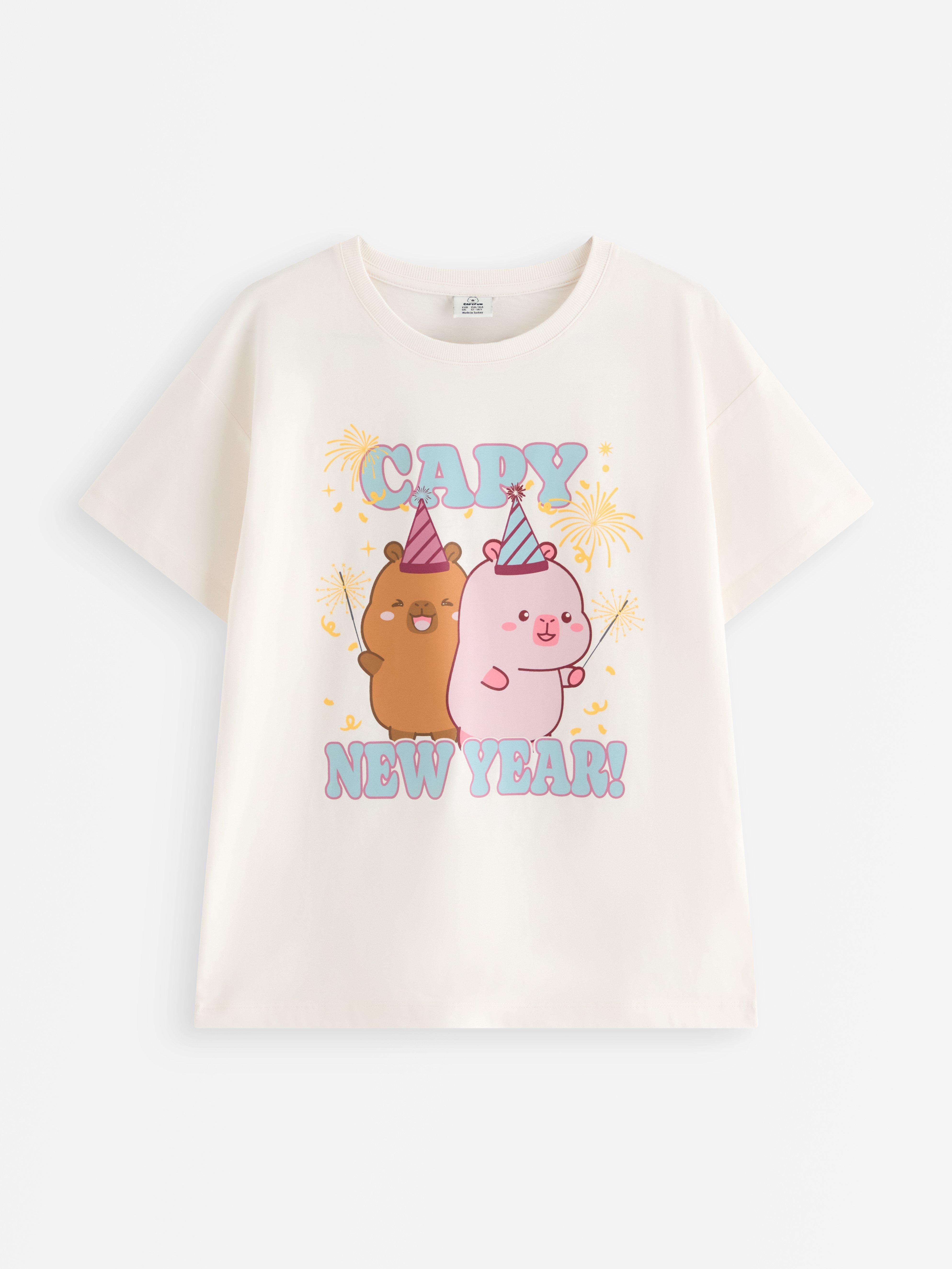 T-shirt - Børn - Hvid