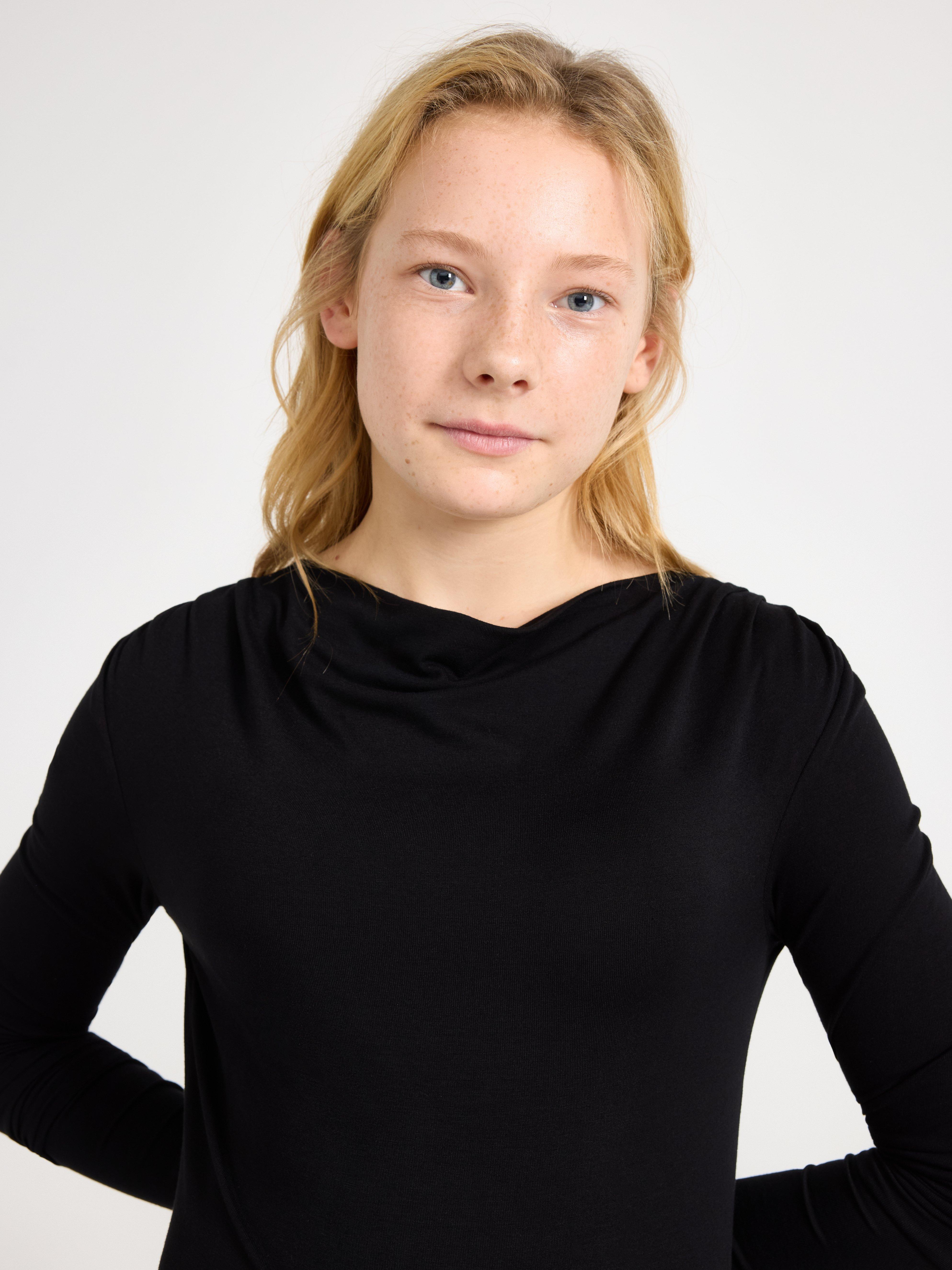 Top - Børn - Sort