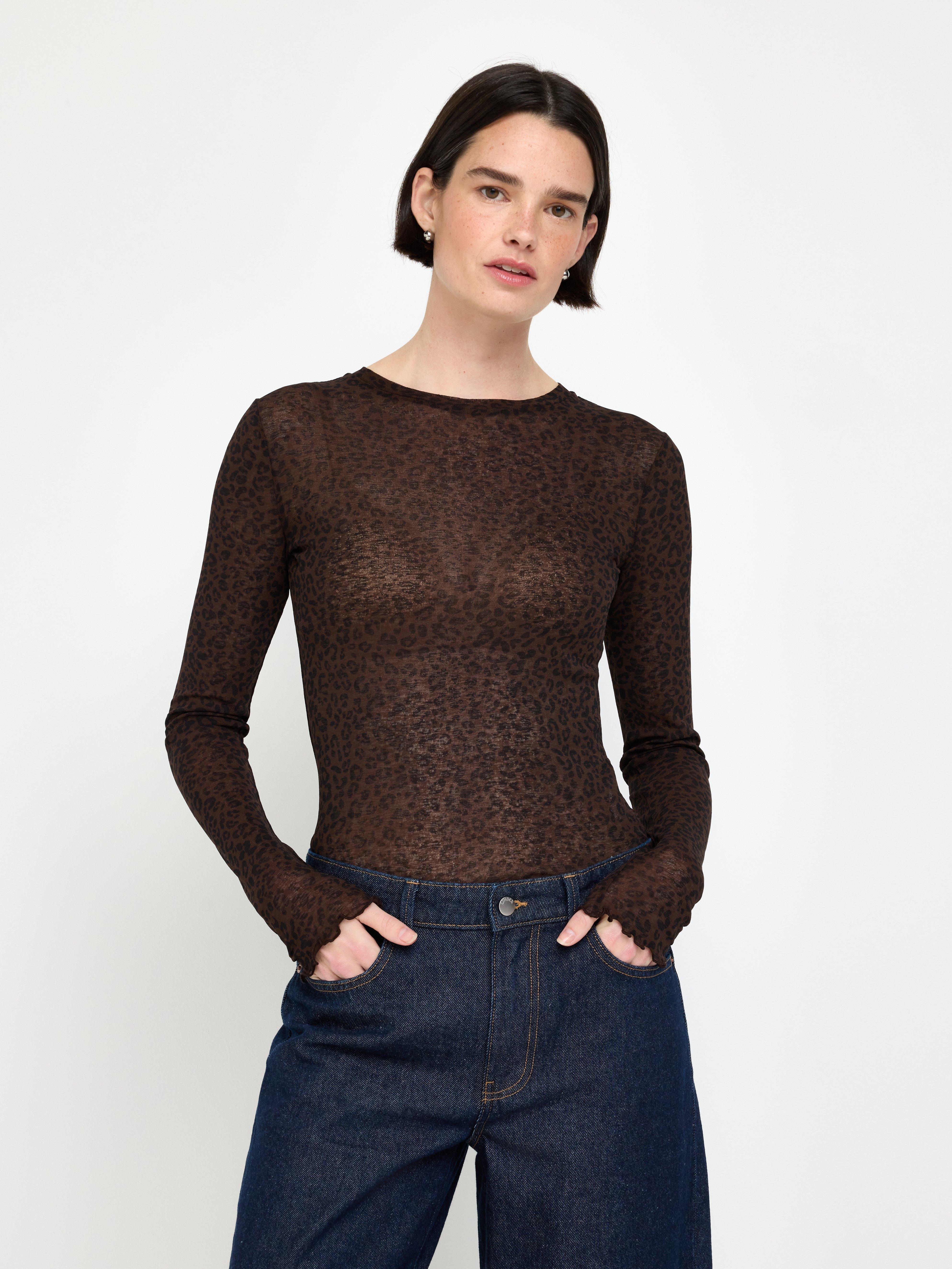 Top - Womens Wear - Brown