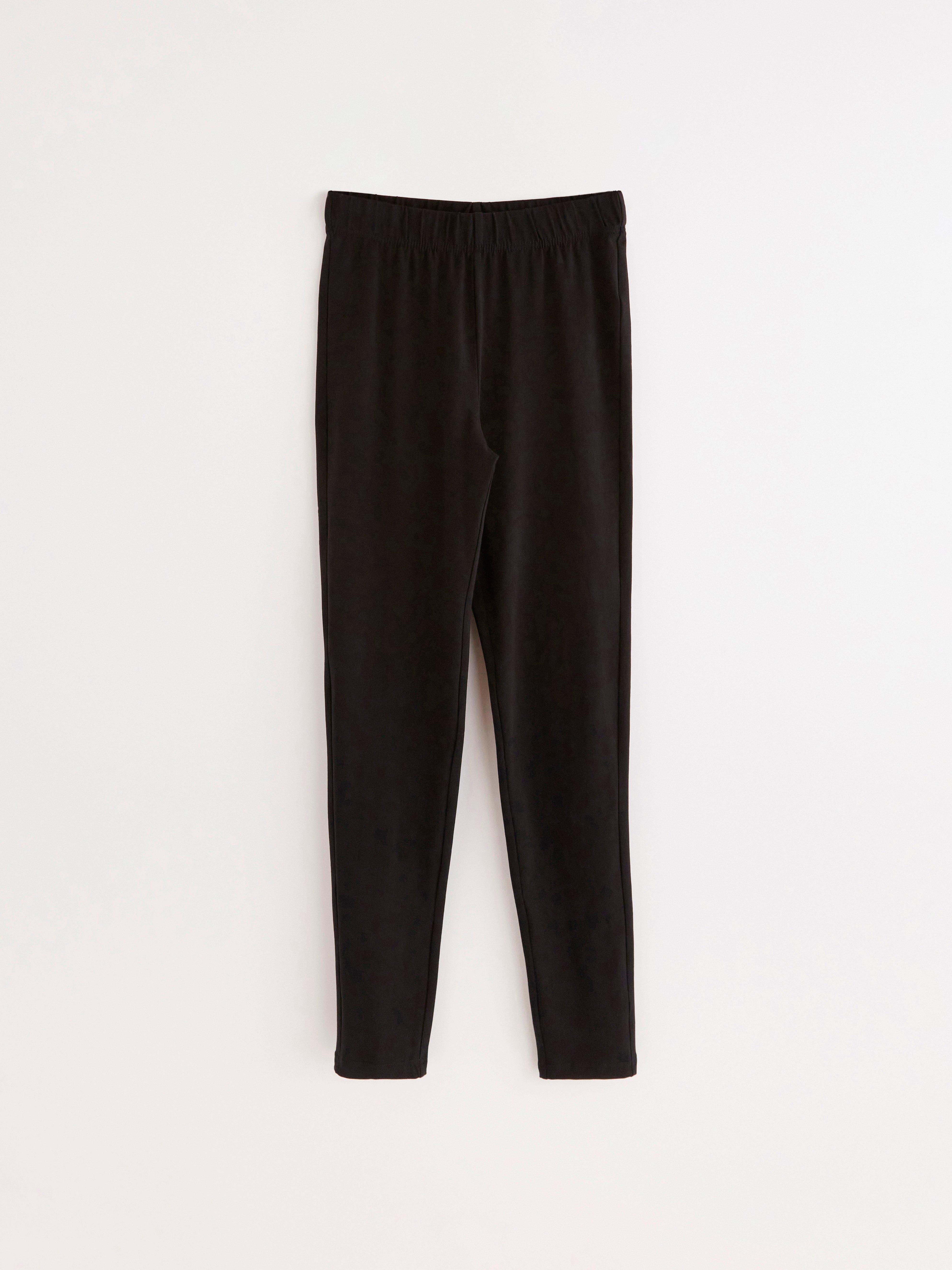 Leggings - Womens Wear - Black