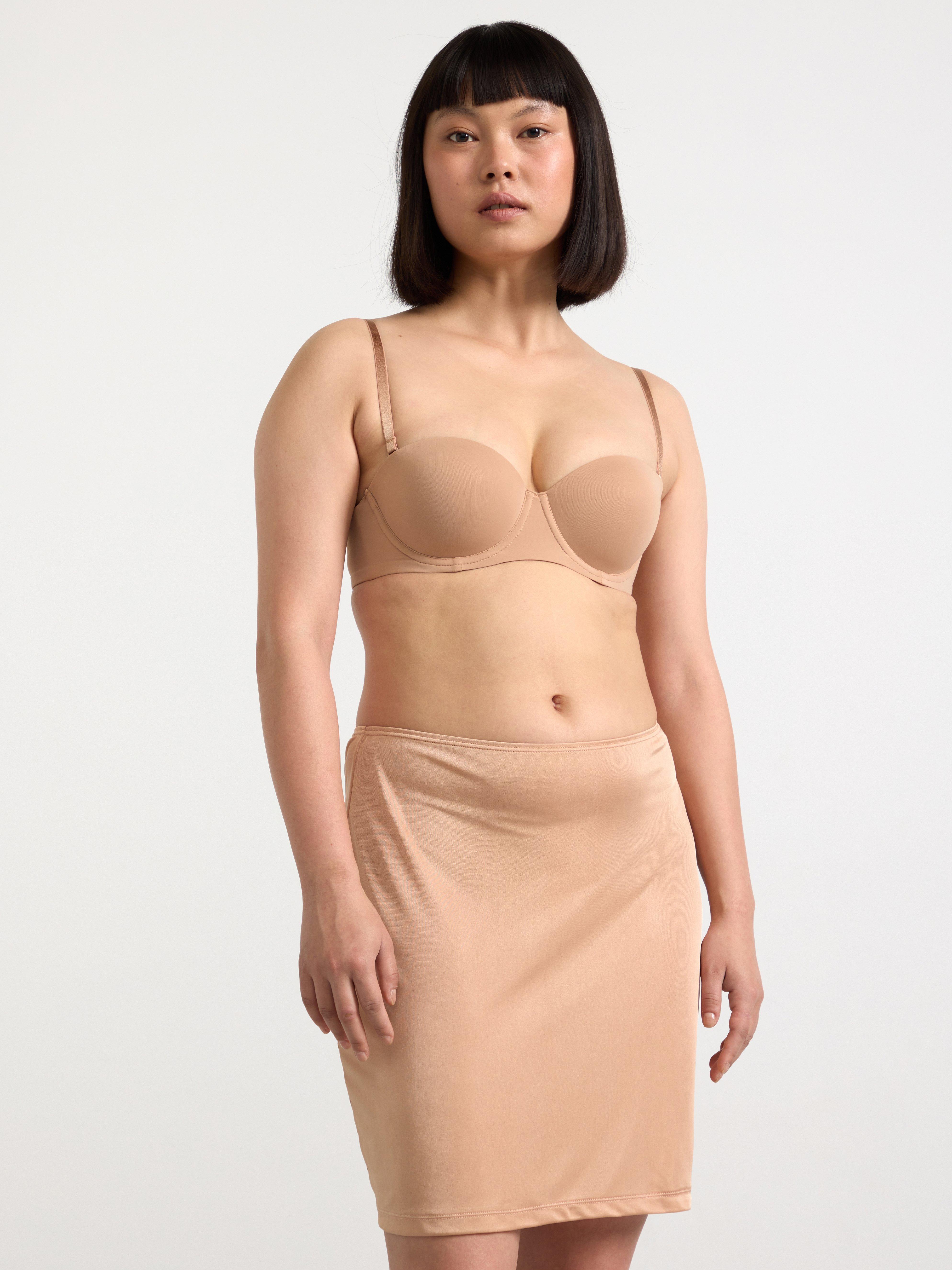 Lyhyt alushame - Alusvaatteet - Beige