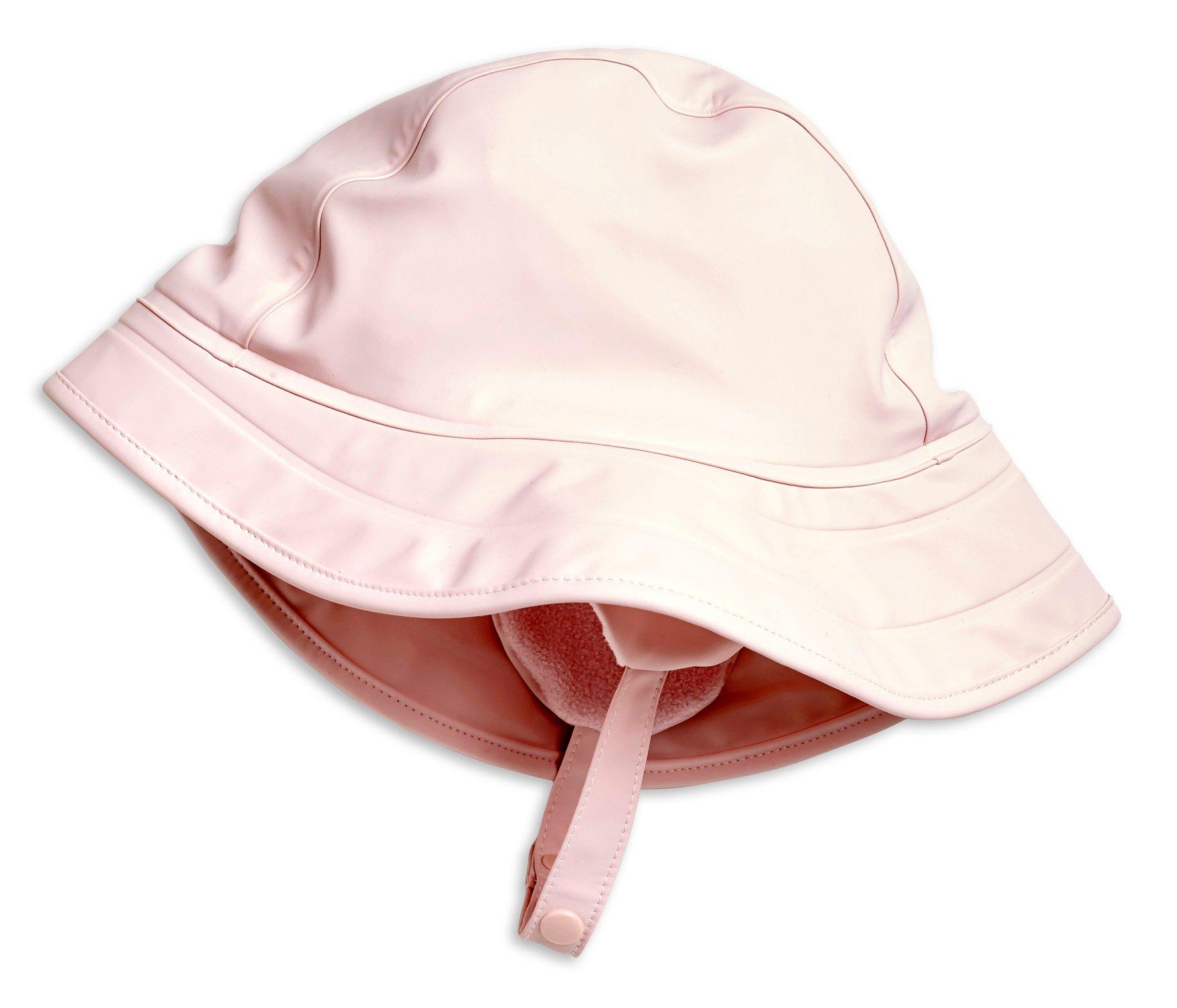 pink rain hat