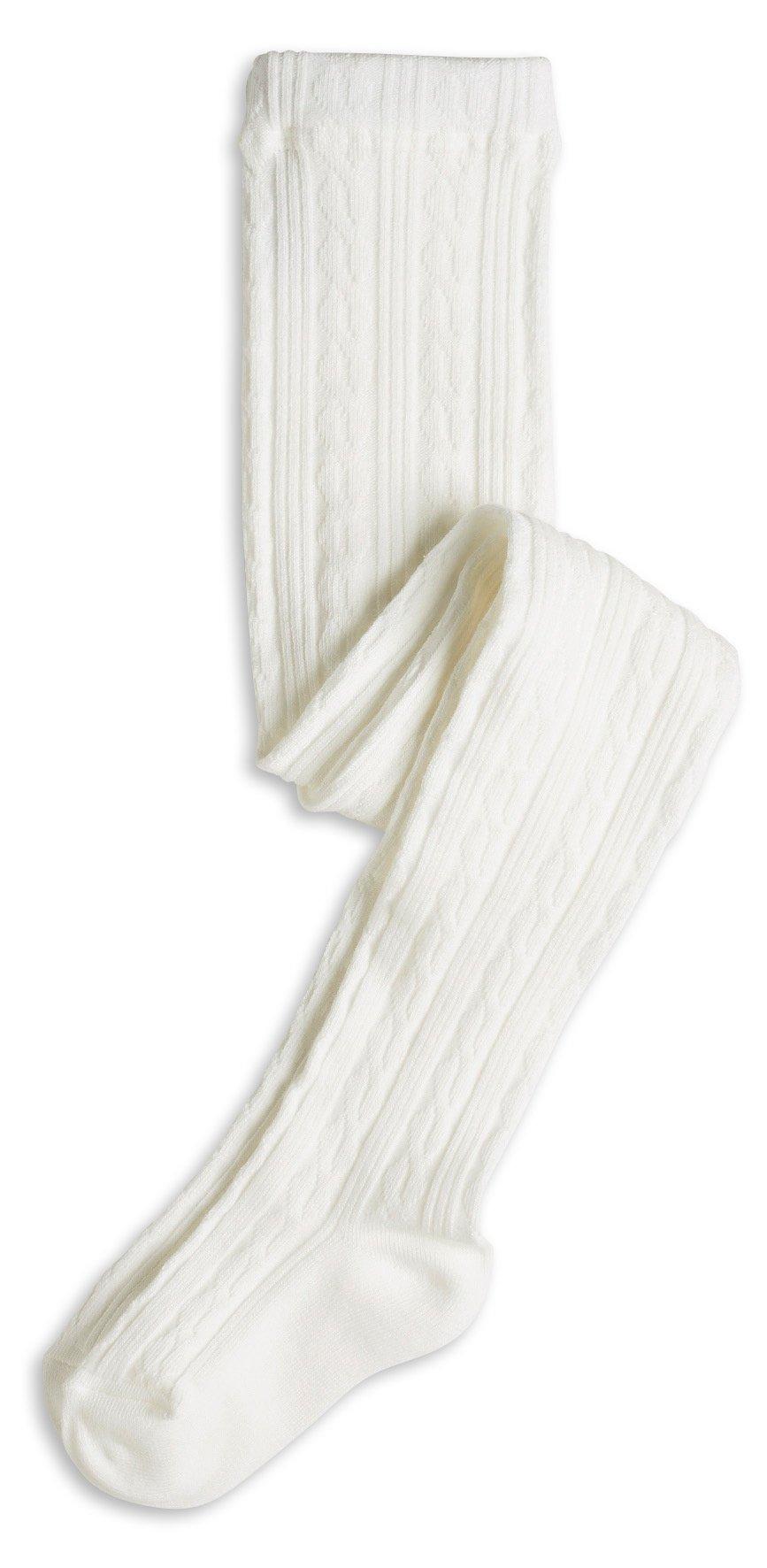 Kabelstickad strumpbyxa