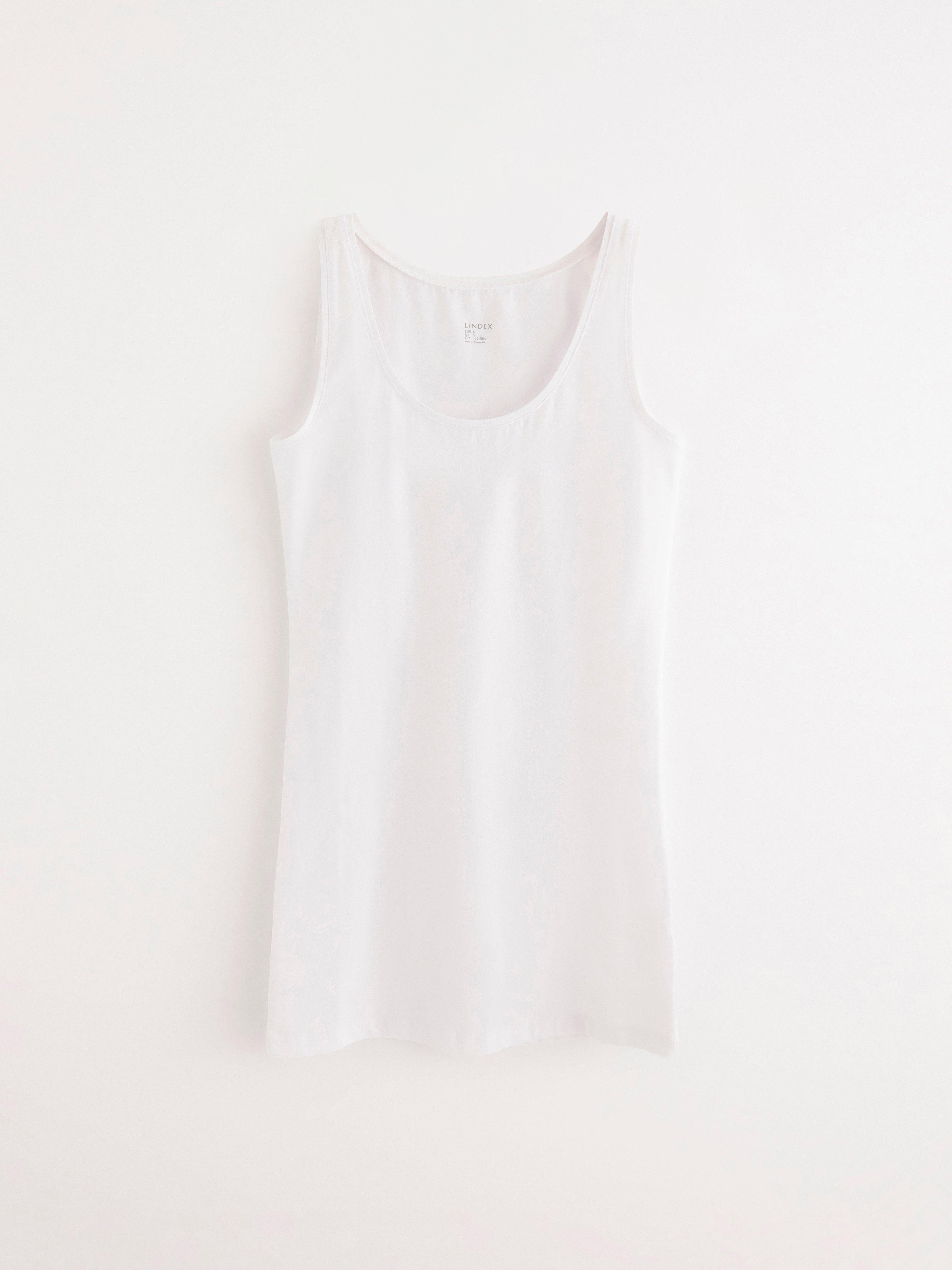 Tanktop - Dame - Hvid