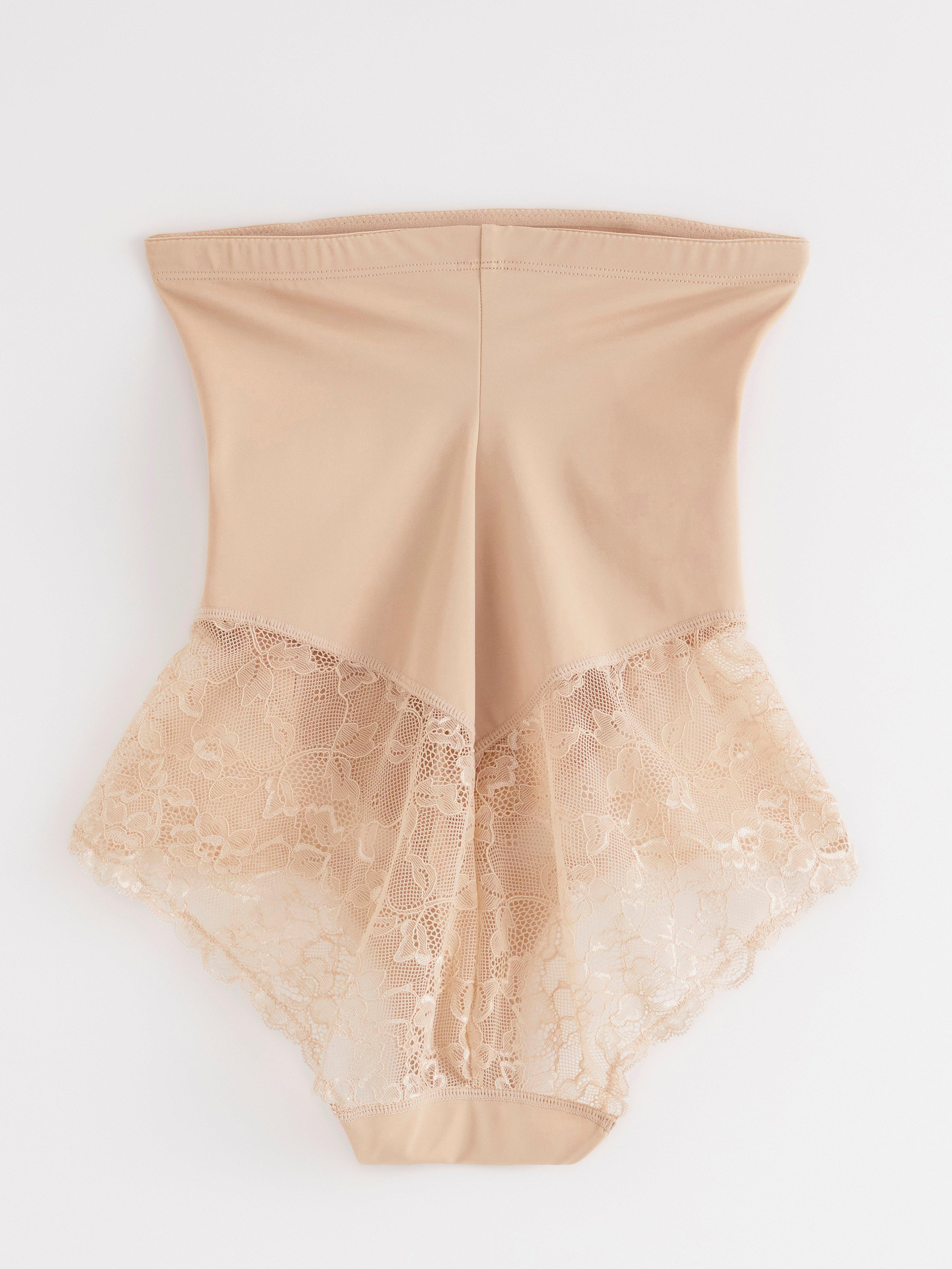 Shaping Highwaist Briefs - Lingerie - Beige