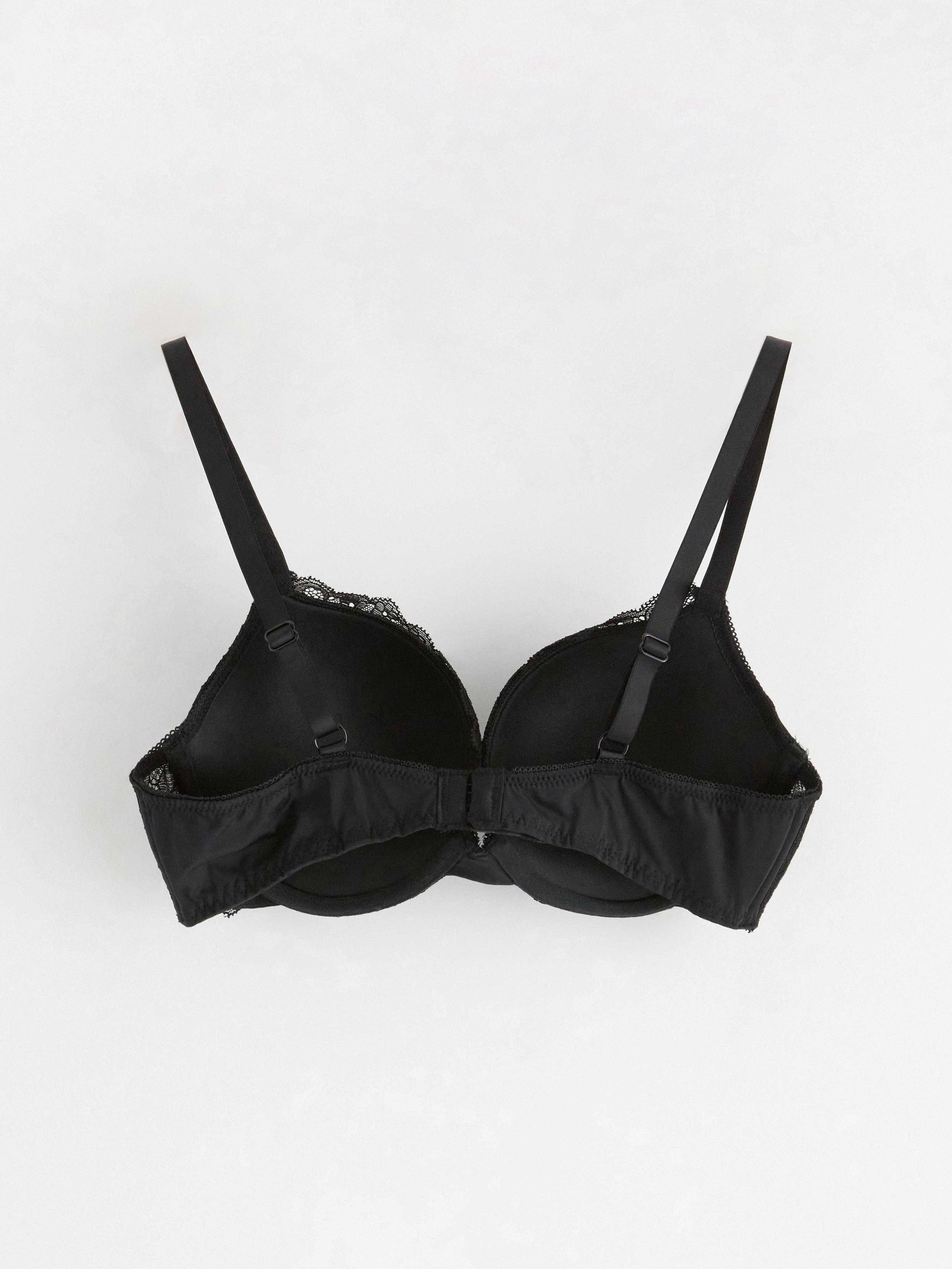 Linnea push-up rintaliivit - Alusvaatteet - Musta