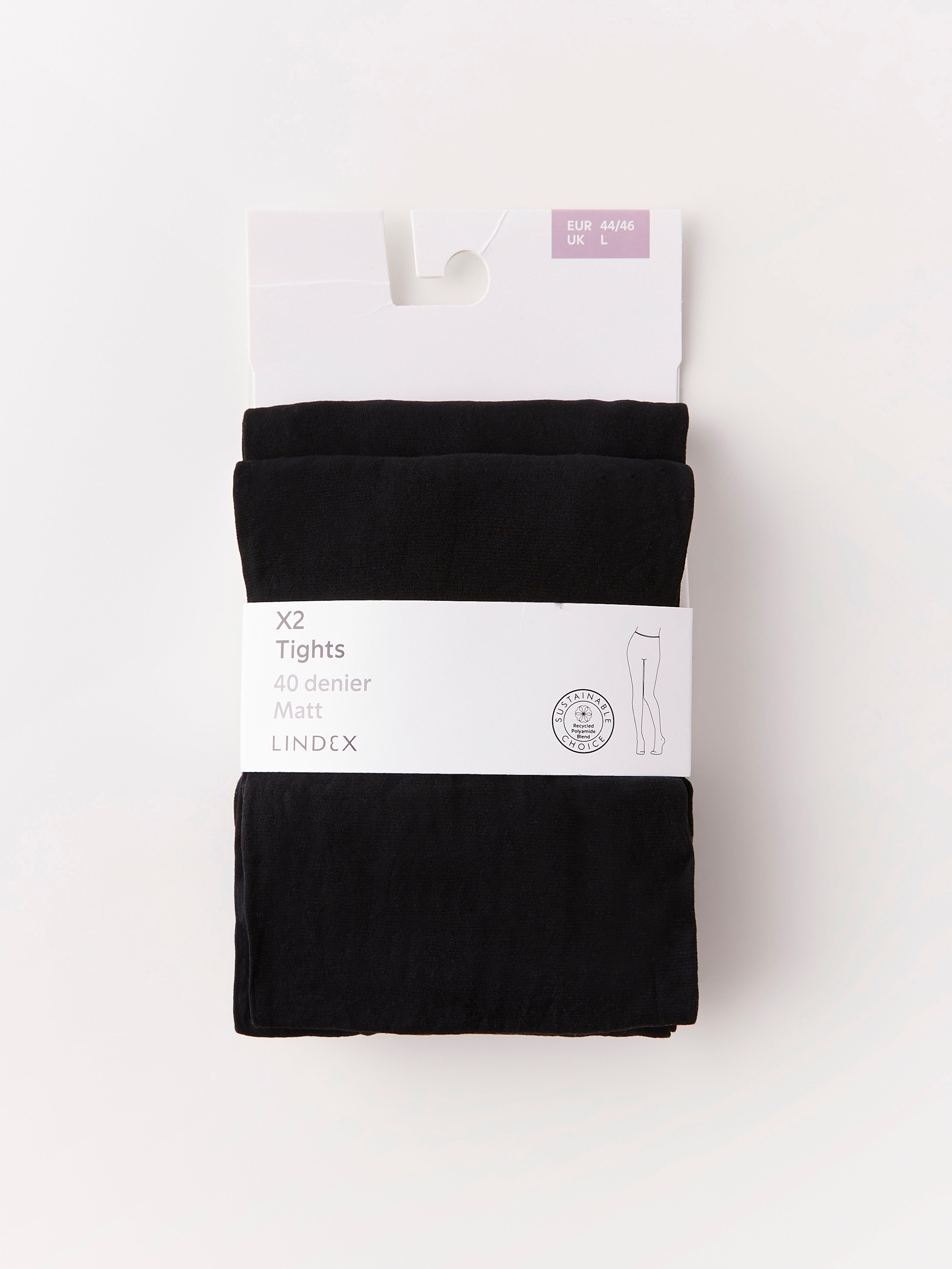 2-pack matt tights 40 denier