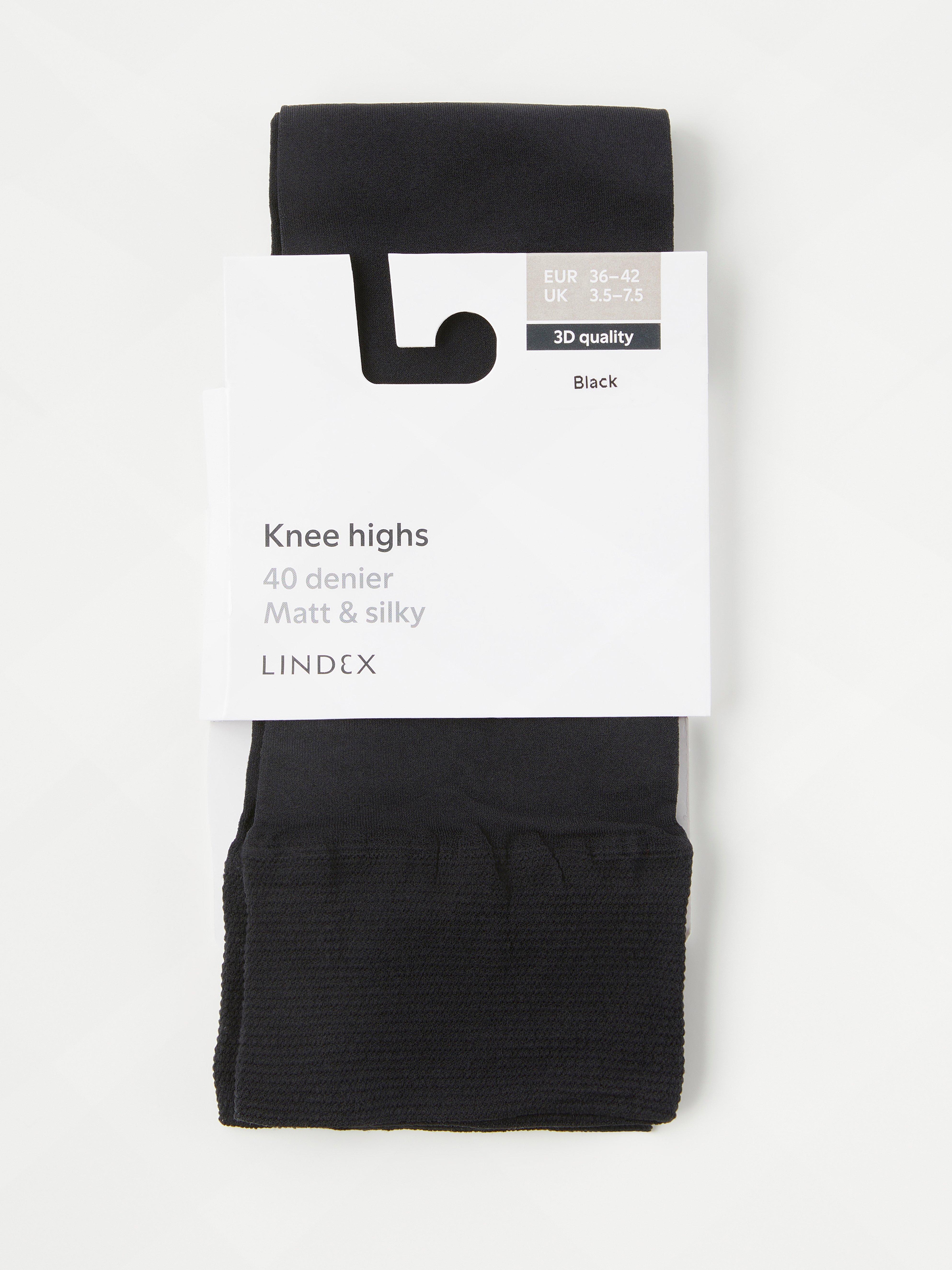 Knee Highs - Lingerie - Black