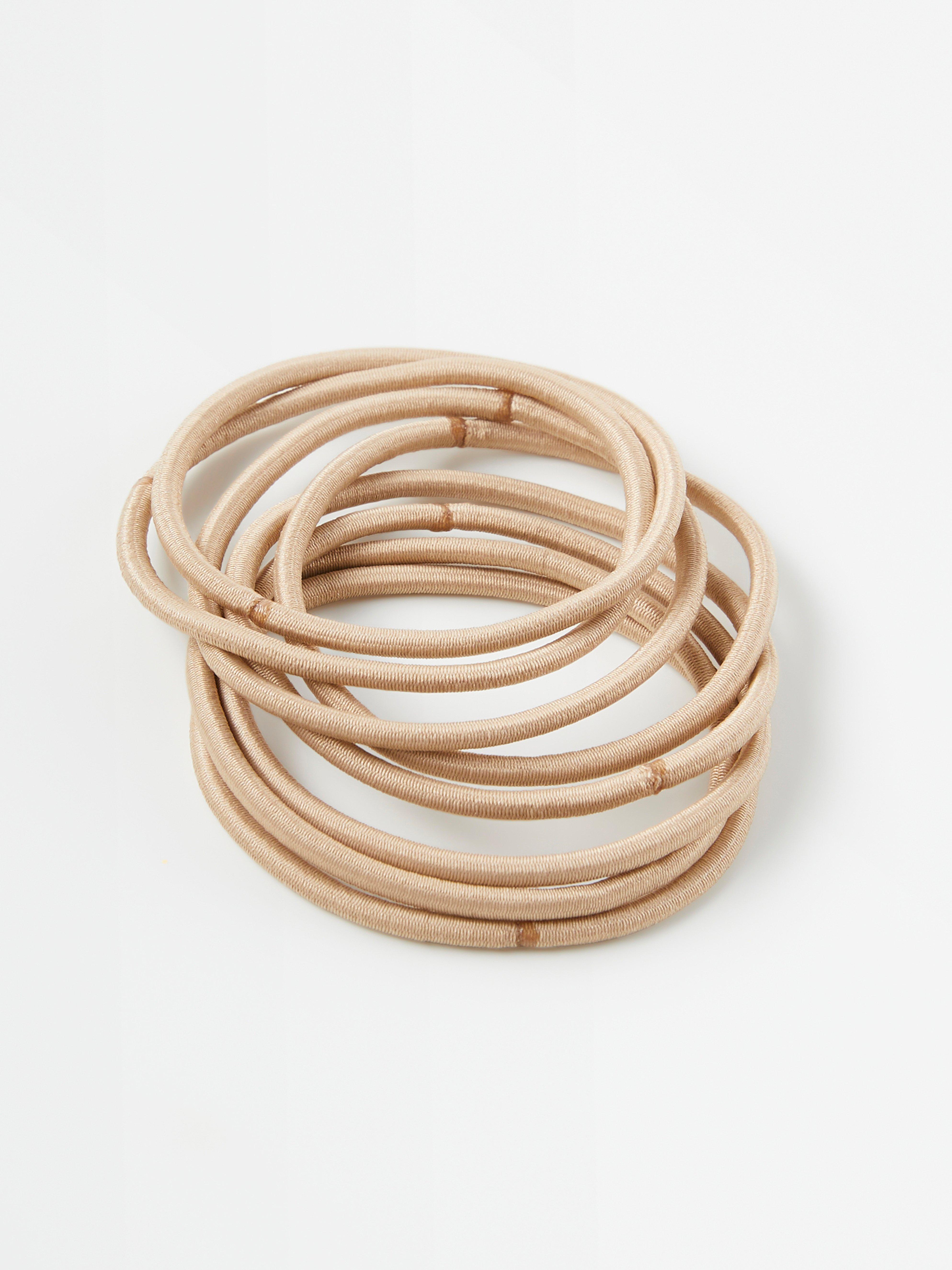 Hair Elastics - Womens Wear - Beige