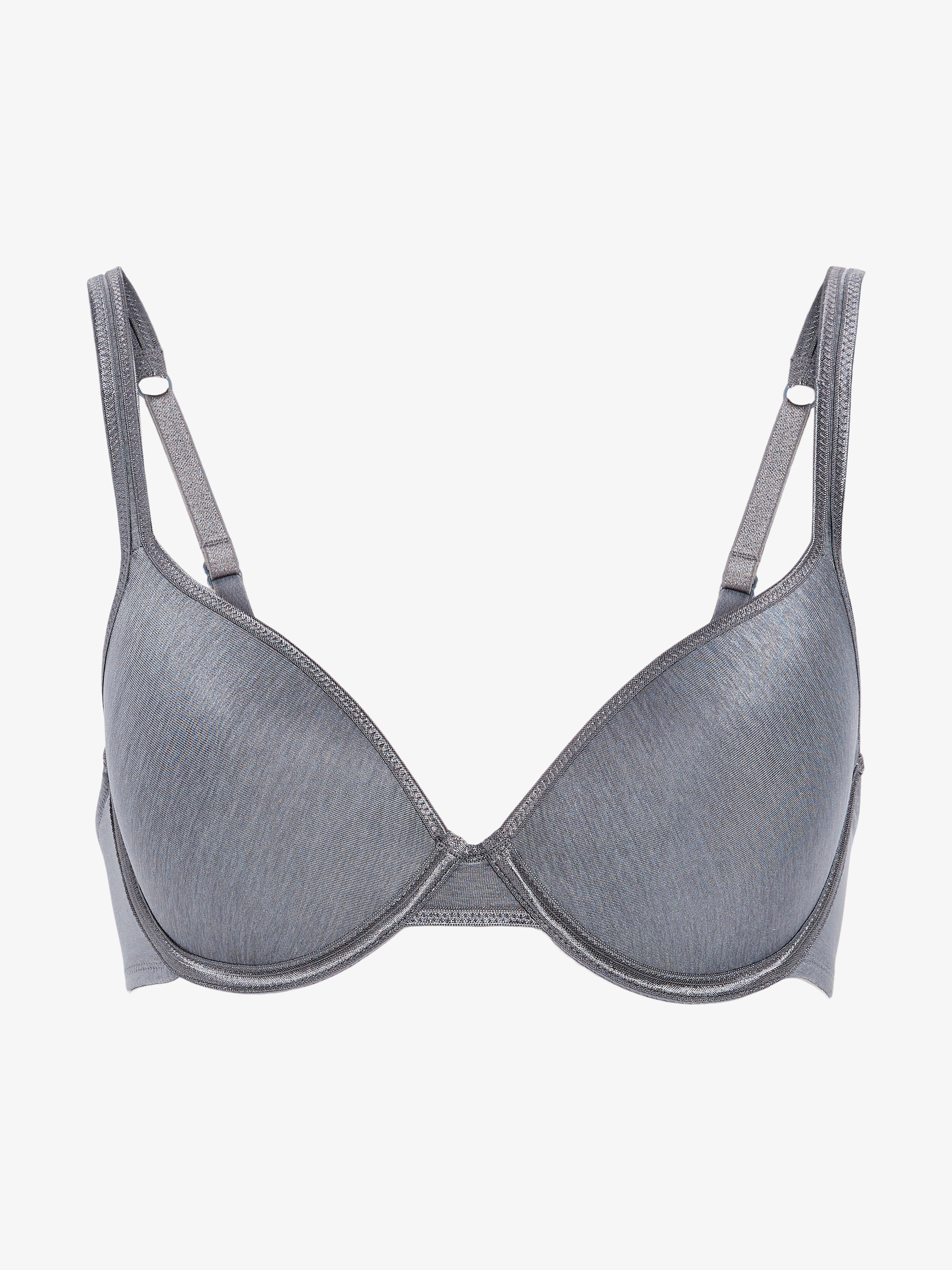 Lilja T-shirt Bra - Lingerie - Grey