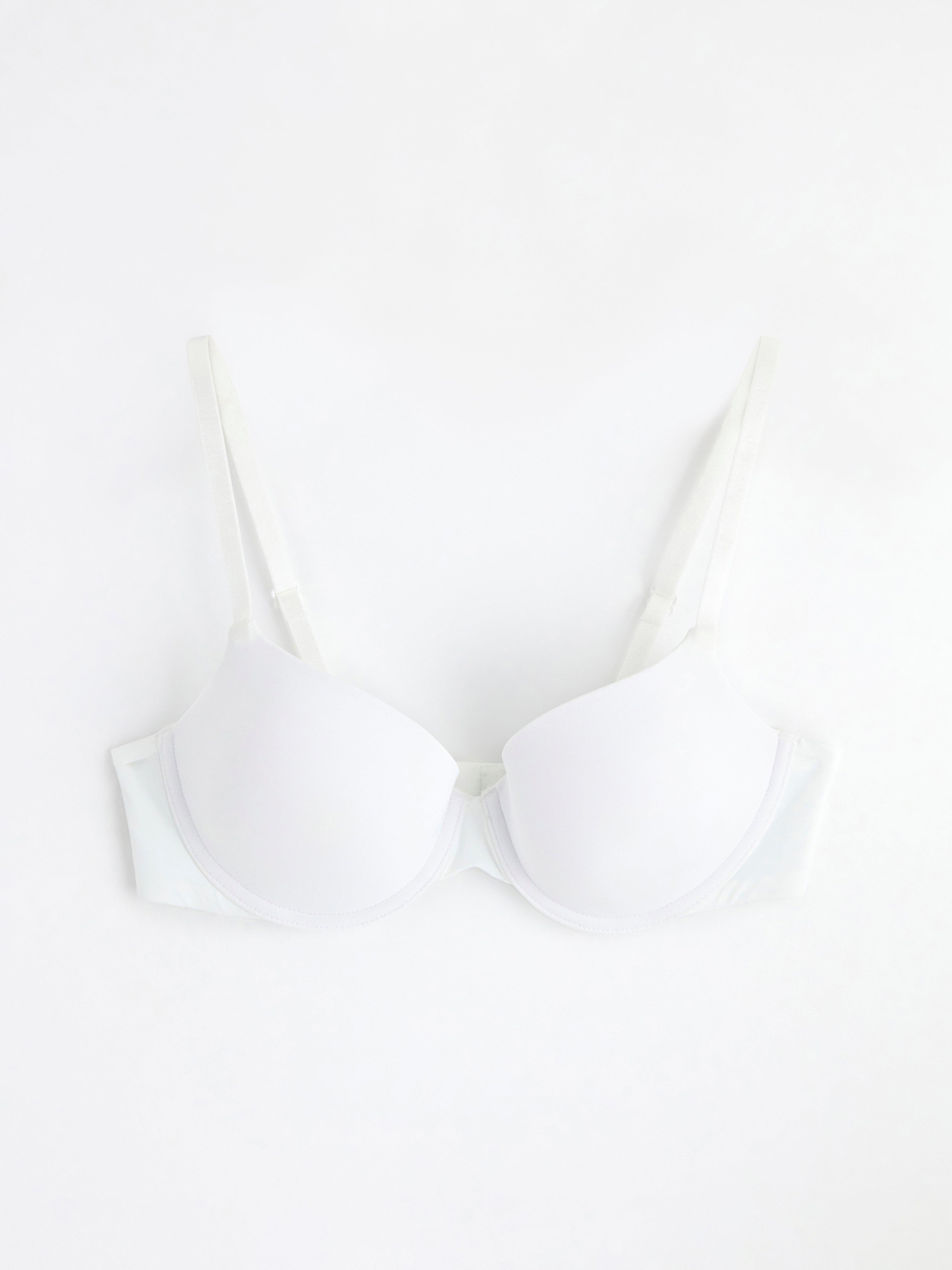 Lilja T-shirt Bra - Lingerie - White